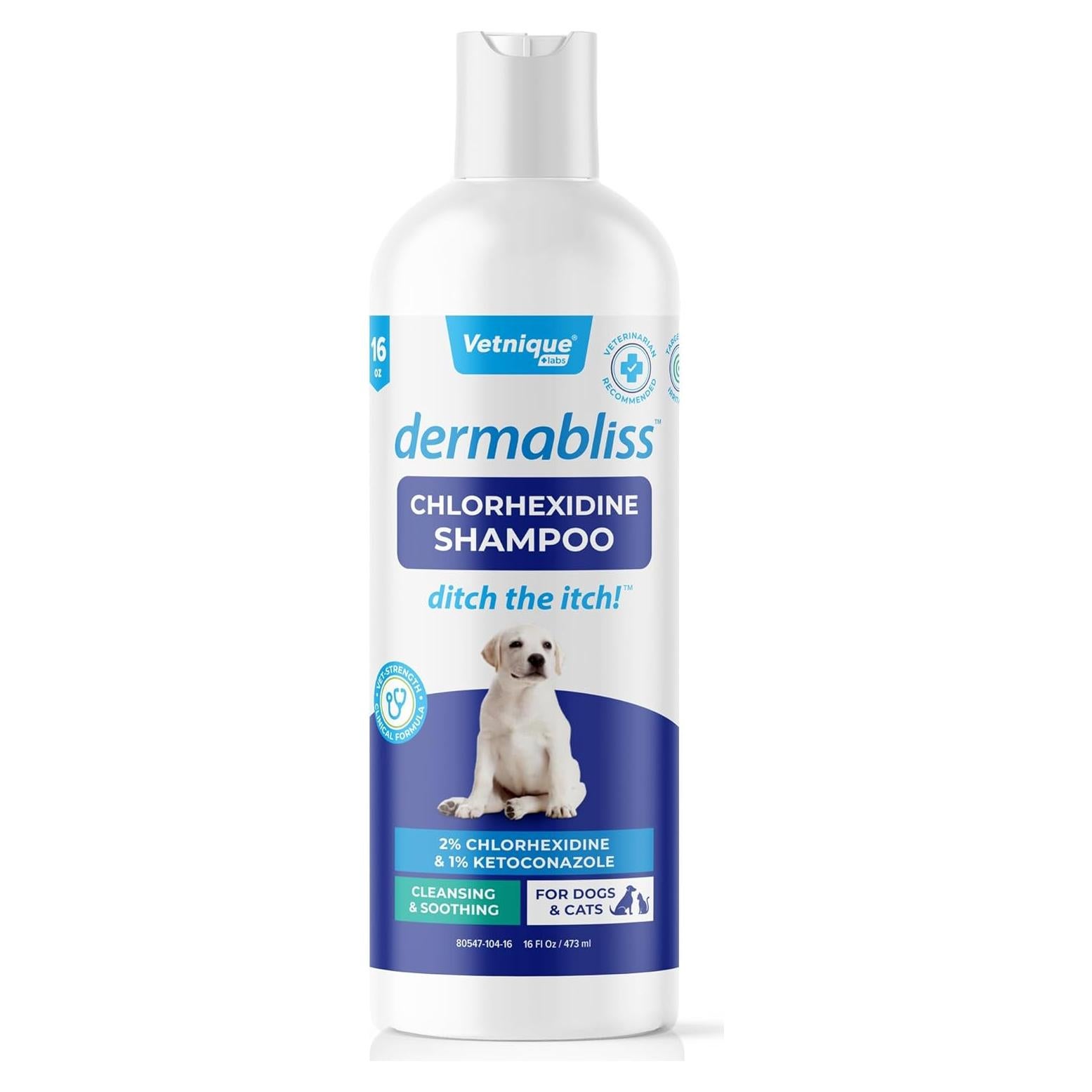 Champú Medicado Vetnique Dermabliss Clorhexidina 473ml