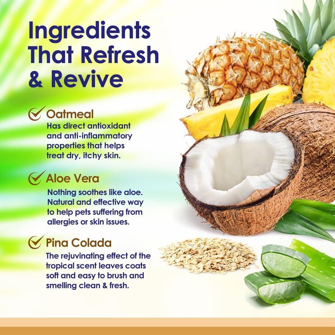 Champú Hipoalergénico para Perros NuLife 500ml Aloe Vera y Avena