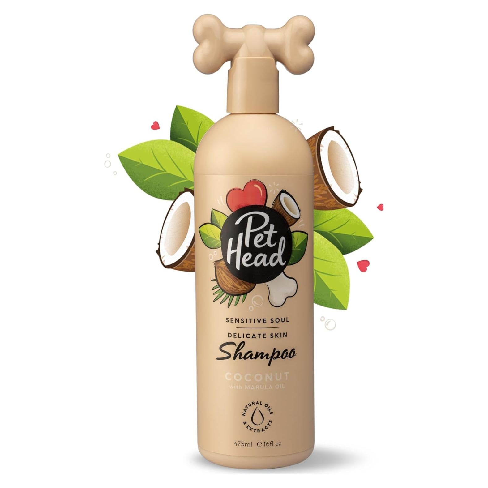 Champú para Perros Pet Head Sensitive Soul 473 ml Coco Hidratante