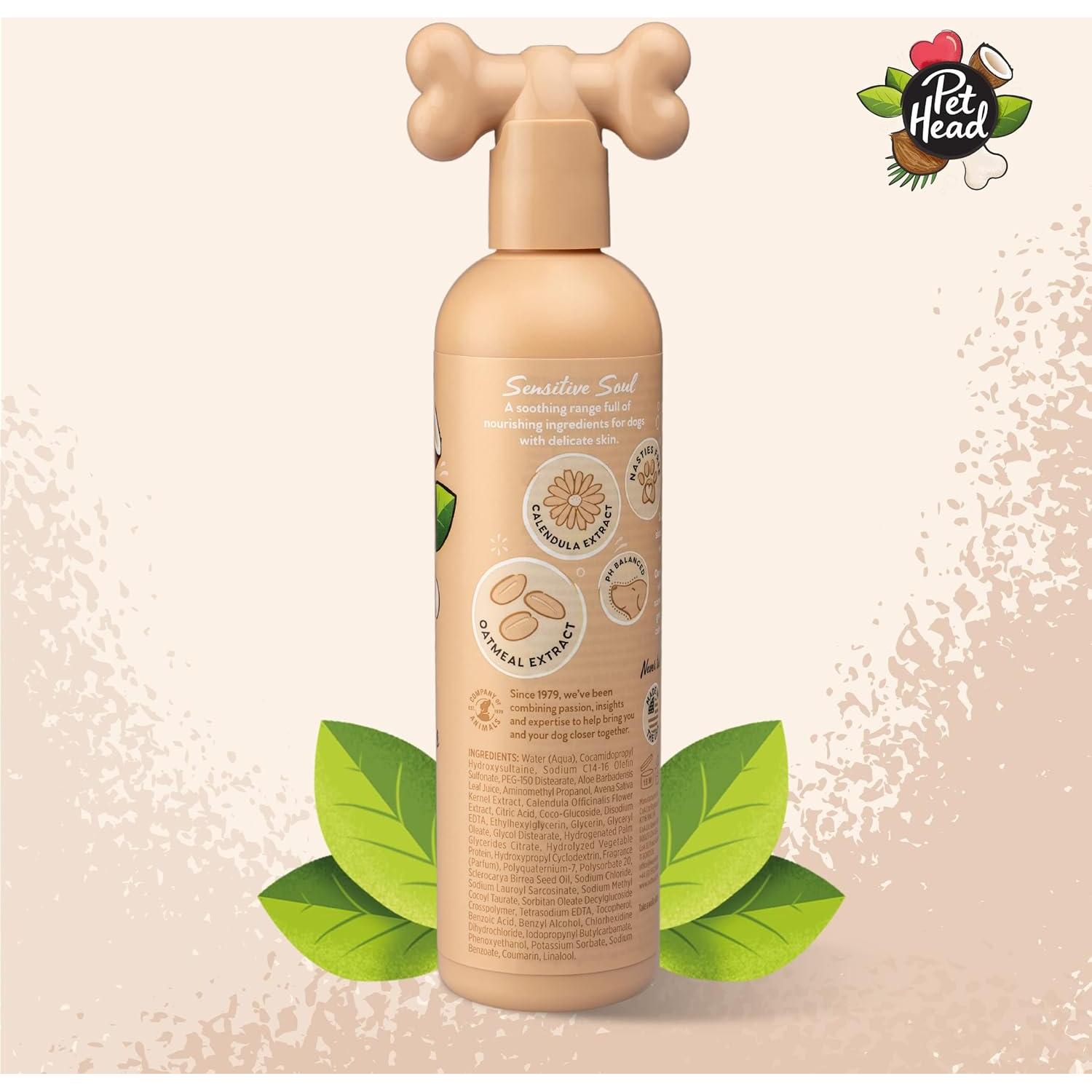 Champú para Perros Pet Head Sensitive Soul 473 ml Coco Hidratante