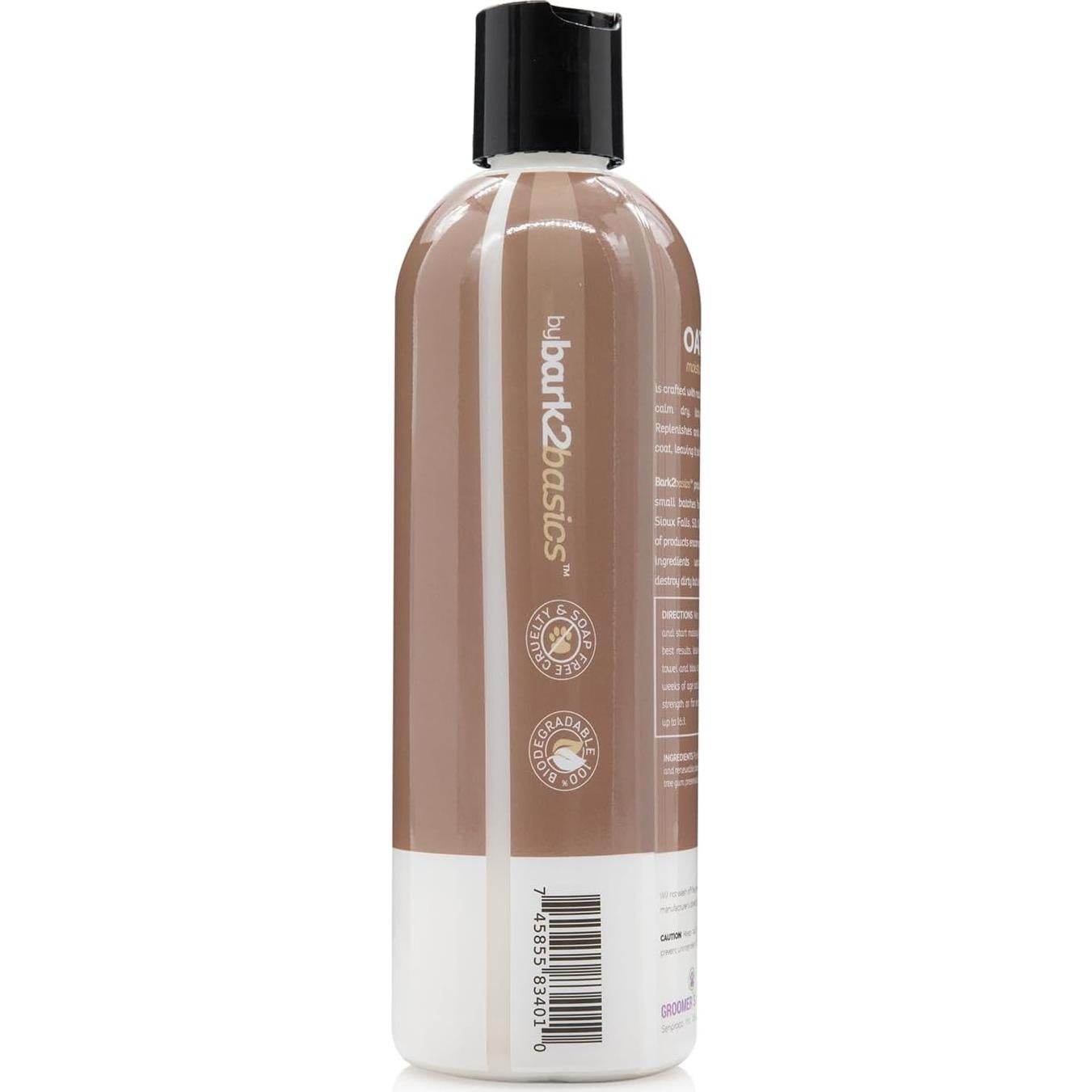 Champú para Perros Bark2Basics Avena Coloidal 473 ml