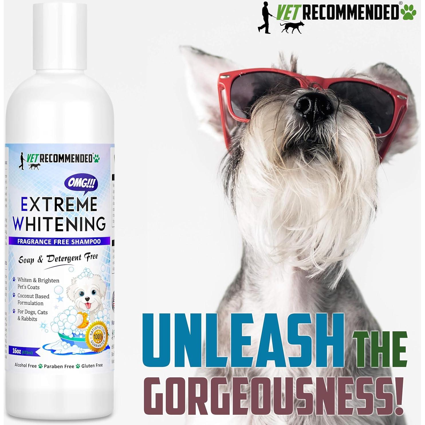 Champú Blanqueador Extremo OMG para Perros 473ml - Sin Jabones