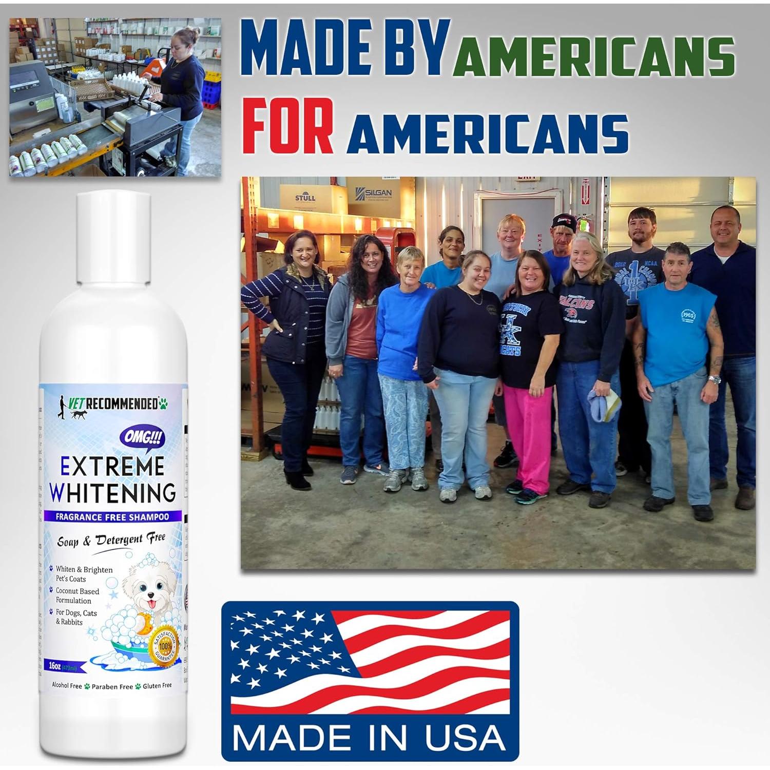 Champú Blanqueador Extremo OMG para Perros 473ml - Sin Jabones