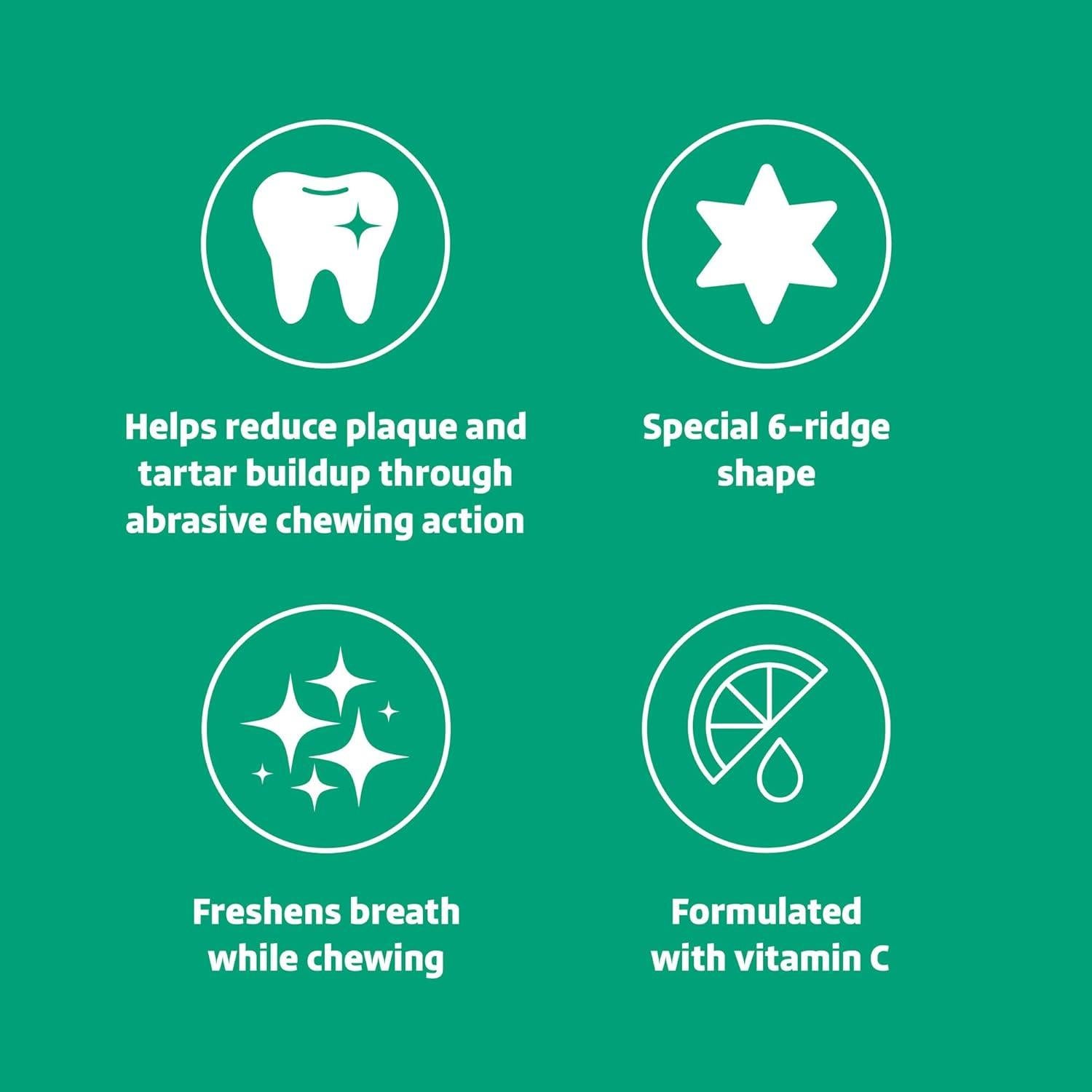 Palitos Dentales Sabor Carne Wonder Bound para Perros Grandes 40 Unidades