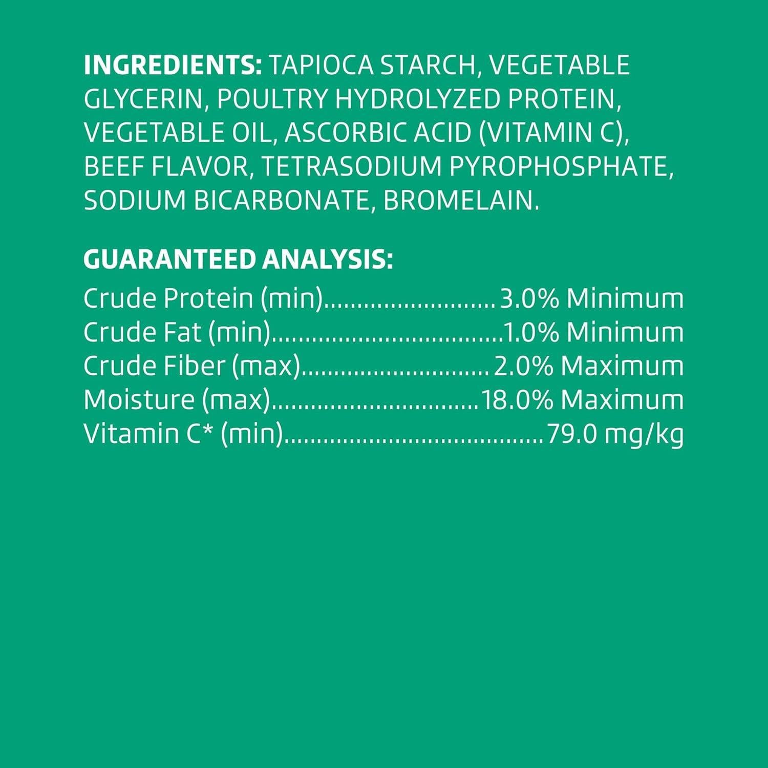 Palitos Dentales Sabor Carne Wonder Bound para Perros Grandes 40 Unidades