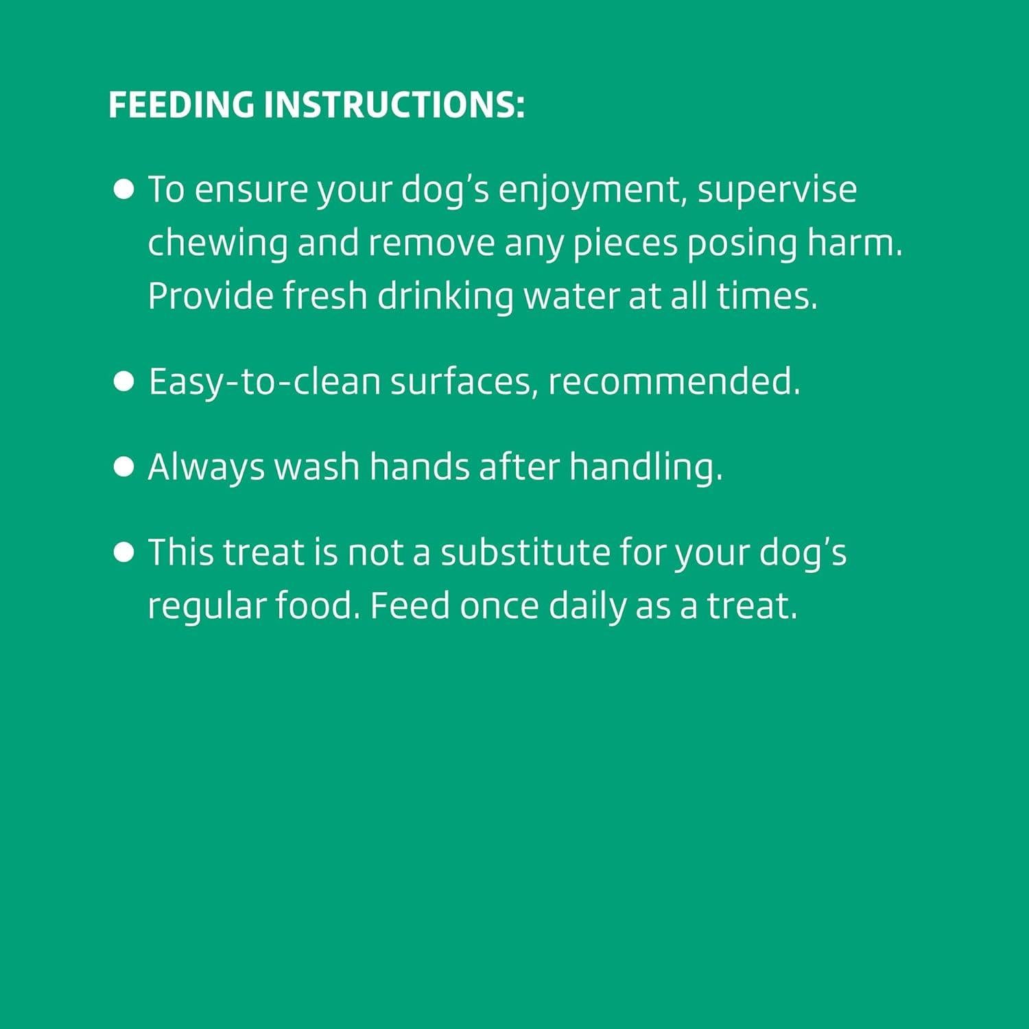 Palitos Dentales Sabor Carne Wonder Bound para Perros Grandes 40 Unidades