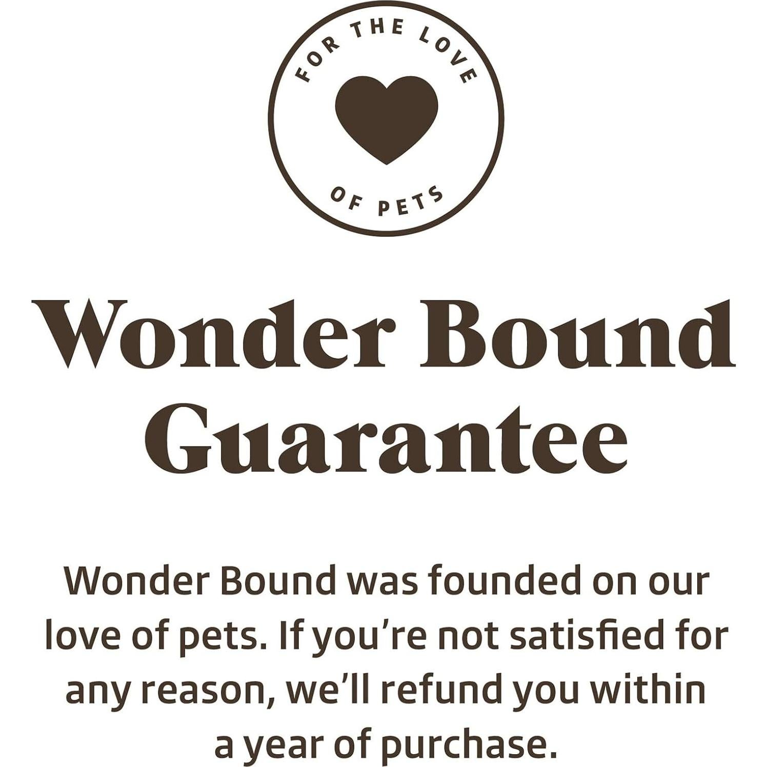 Palitos Dentales Sabor Carne Wonder Bound para Perros Grandes 40 Unidades