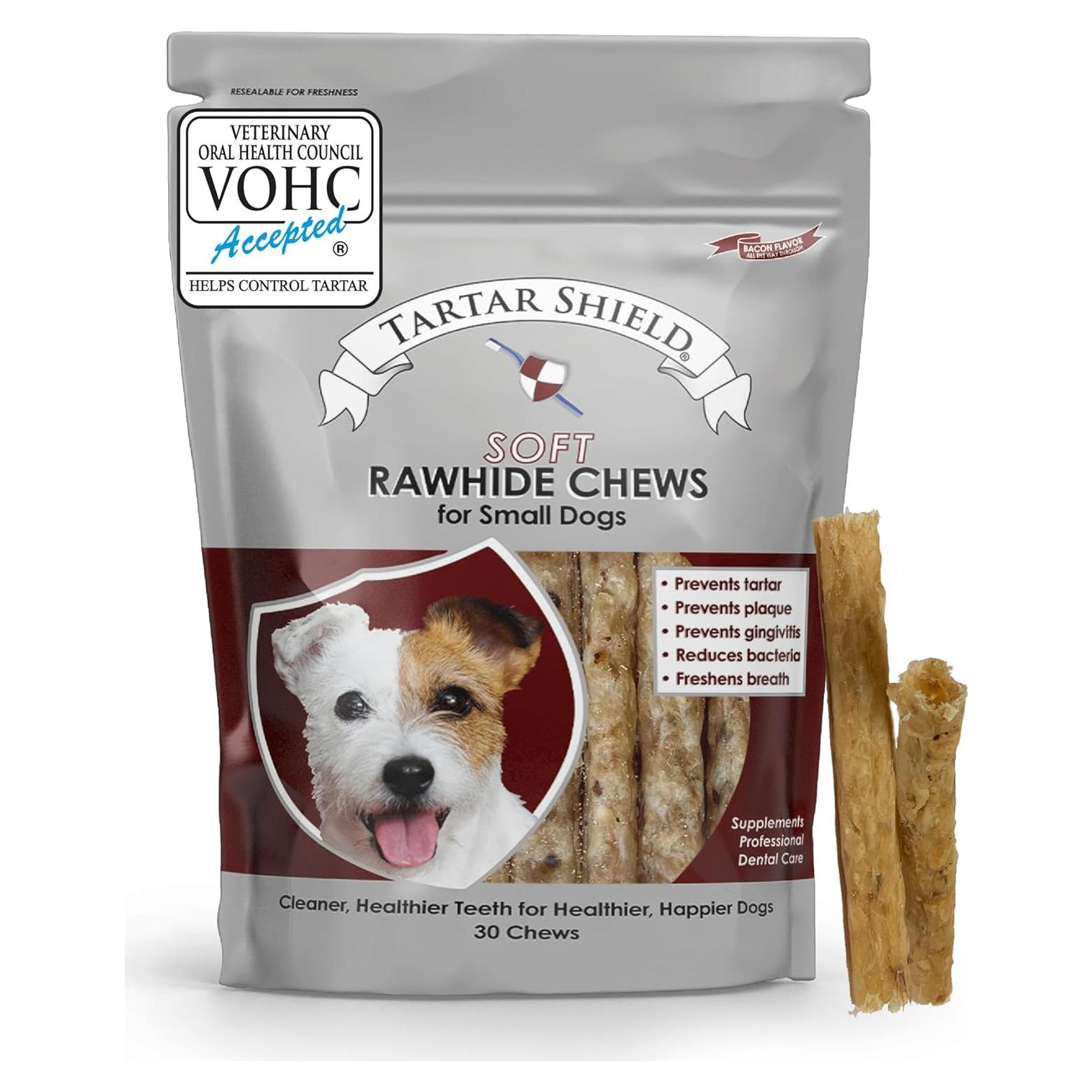Tartar Shield Chews Suaves para Perros Pequeños - 30 Unidades