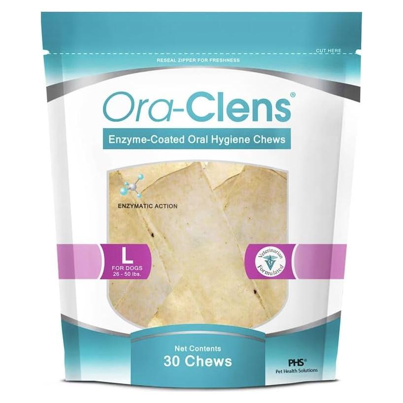 Masticables de Higiene Oral para Perros Grandes Ora-Clens 30 Unidades