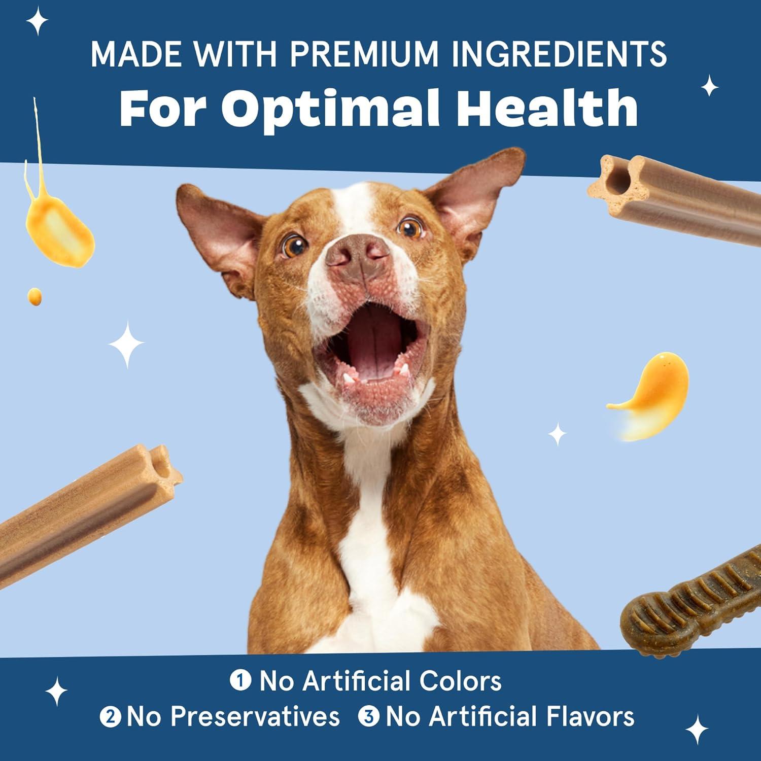 Masticables Dentales Barkbox Brillante para Perros Medianos - 30 Unidades