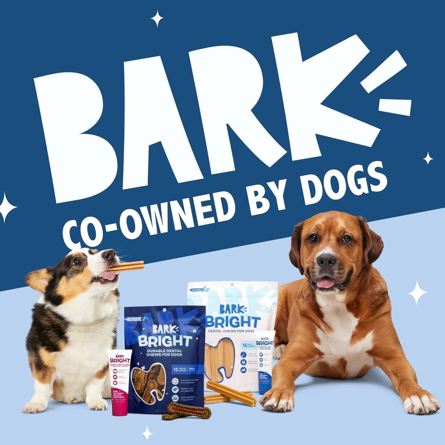 Masticables Dentales Barkbox Brillante para Perros Medianos - 30 Unidades