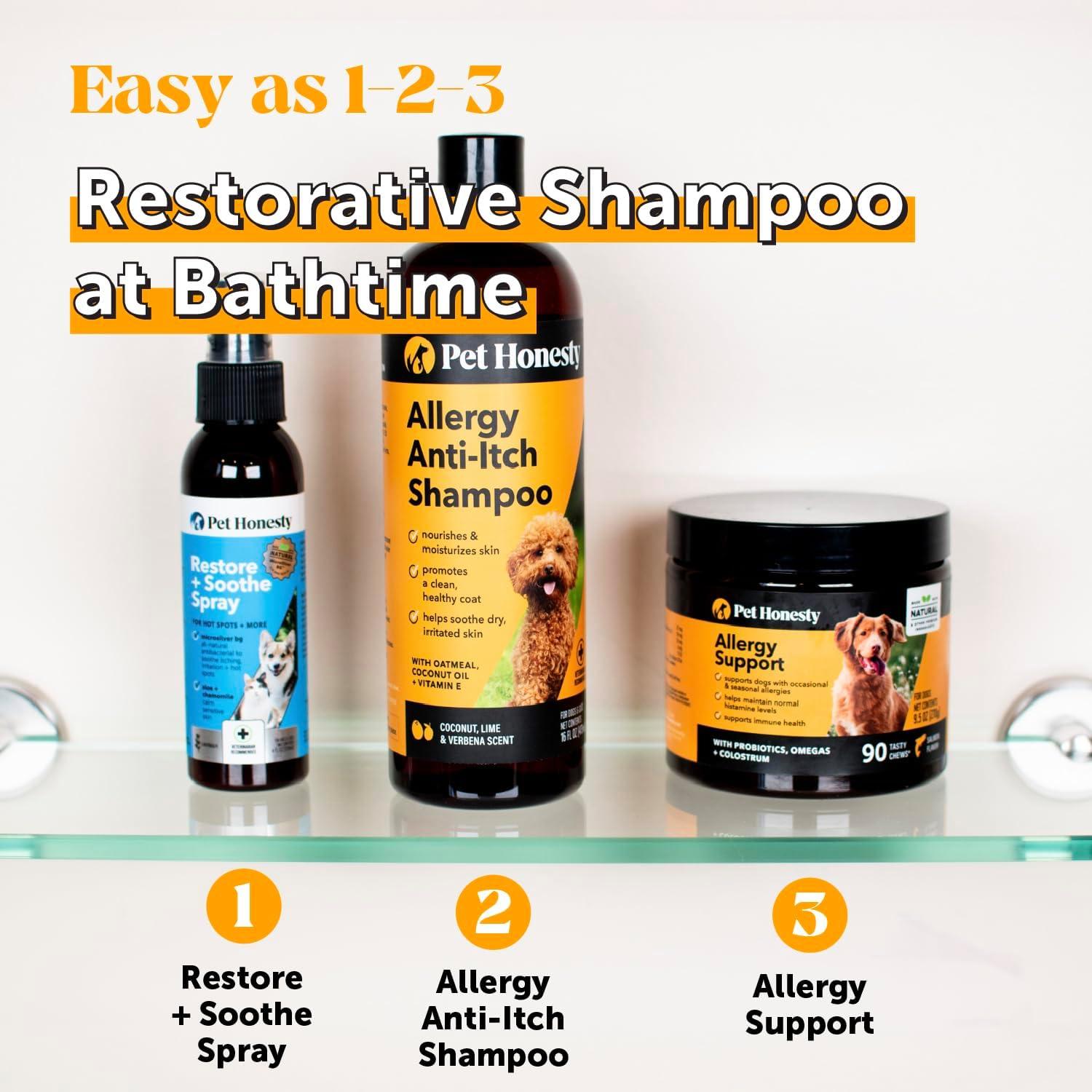 Champú Alivio Alergias Perros y Gatos Pet Honesty 453 g