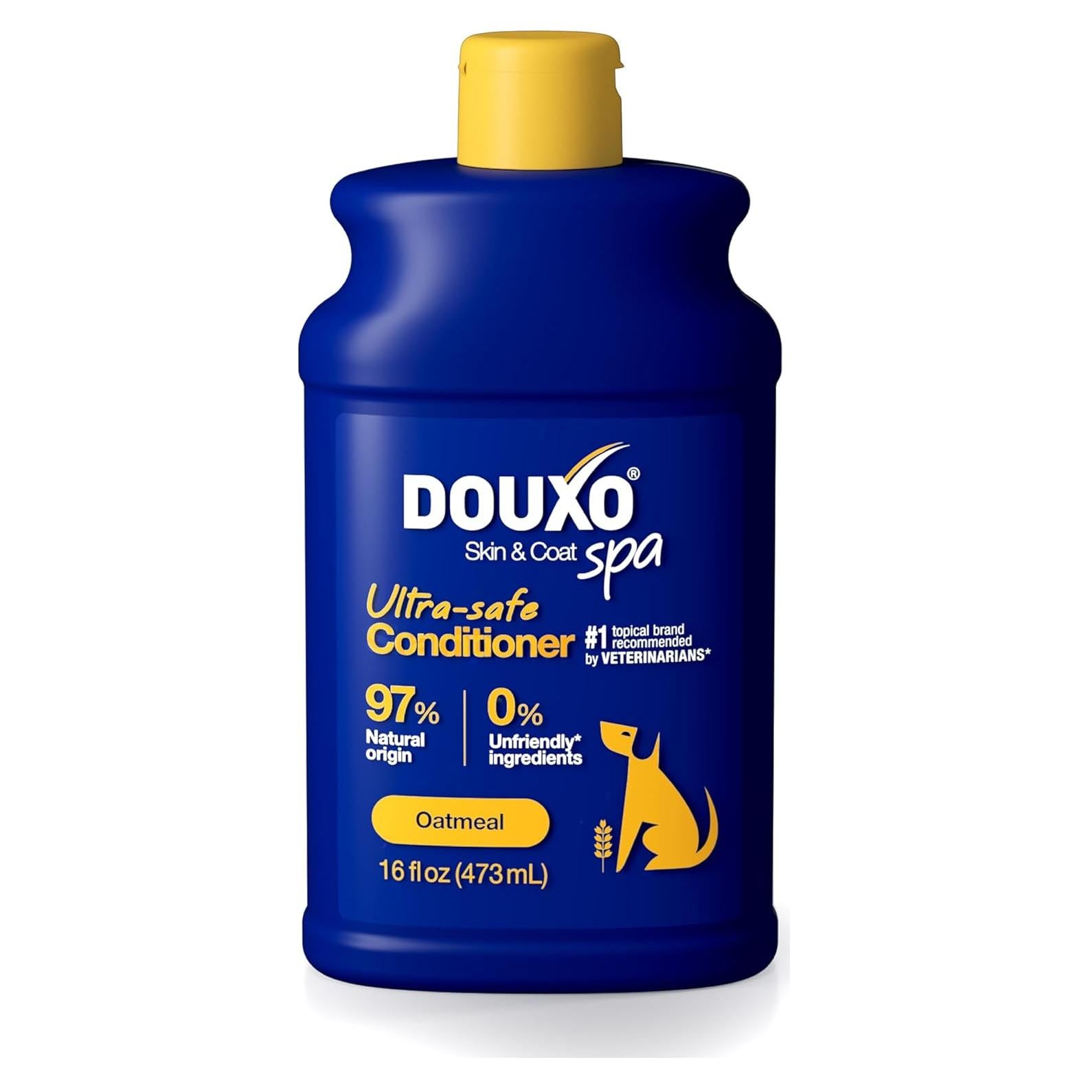 Acondicionador DOUXO Skin & Coat SPA 473 ml - Avena Ultra-Seguro para Perros