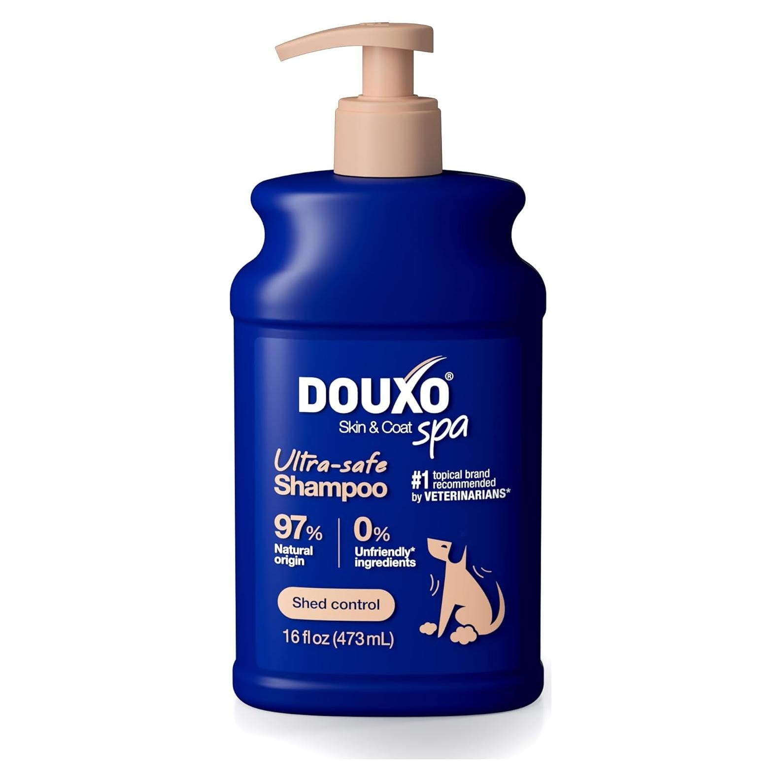 Champú DOUXO Cuidado de Piel y Pelaje SPA 473 ml - Control Caída Pelo