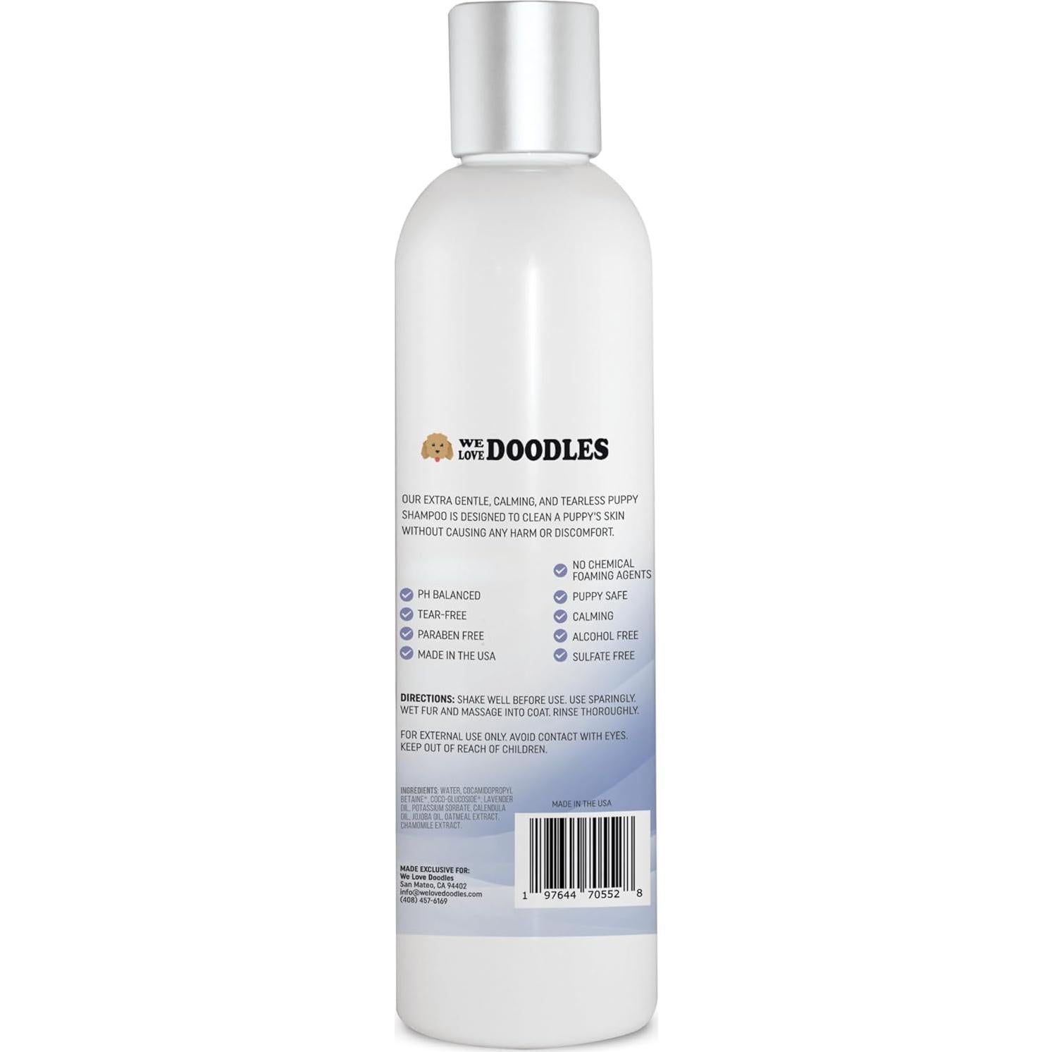 Champú y Acondicionador para Cachorros We Love Doodles 226g - Sin Lagrimas, Lavanda