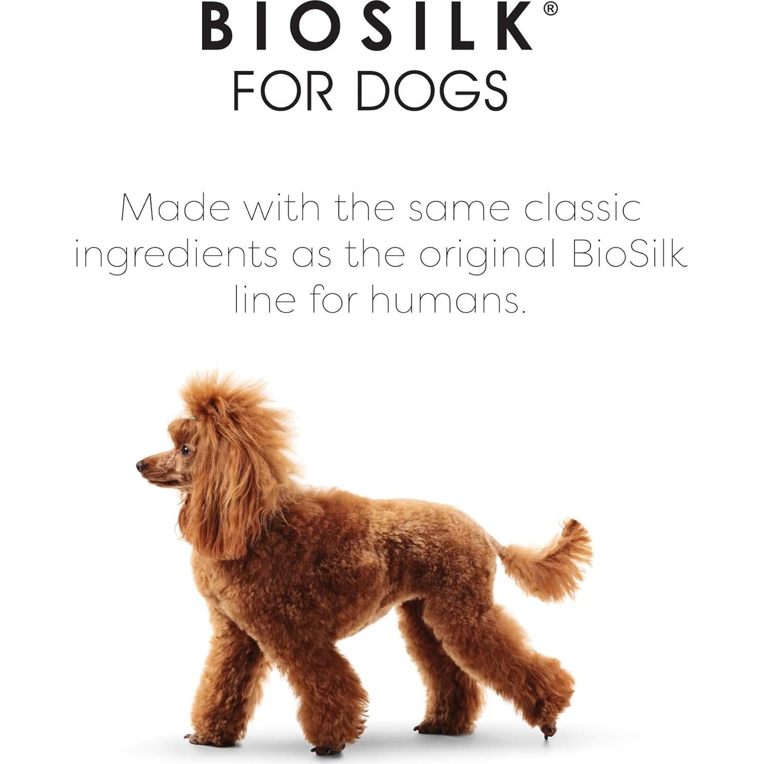 Champú BioSilk para Perros con Aceite de Coco 355 ml
