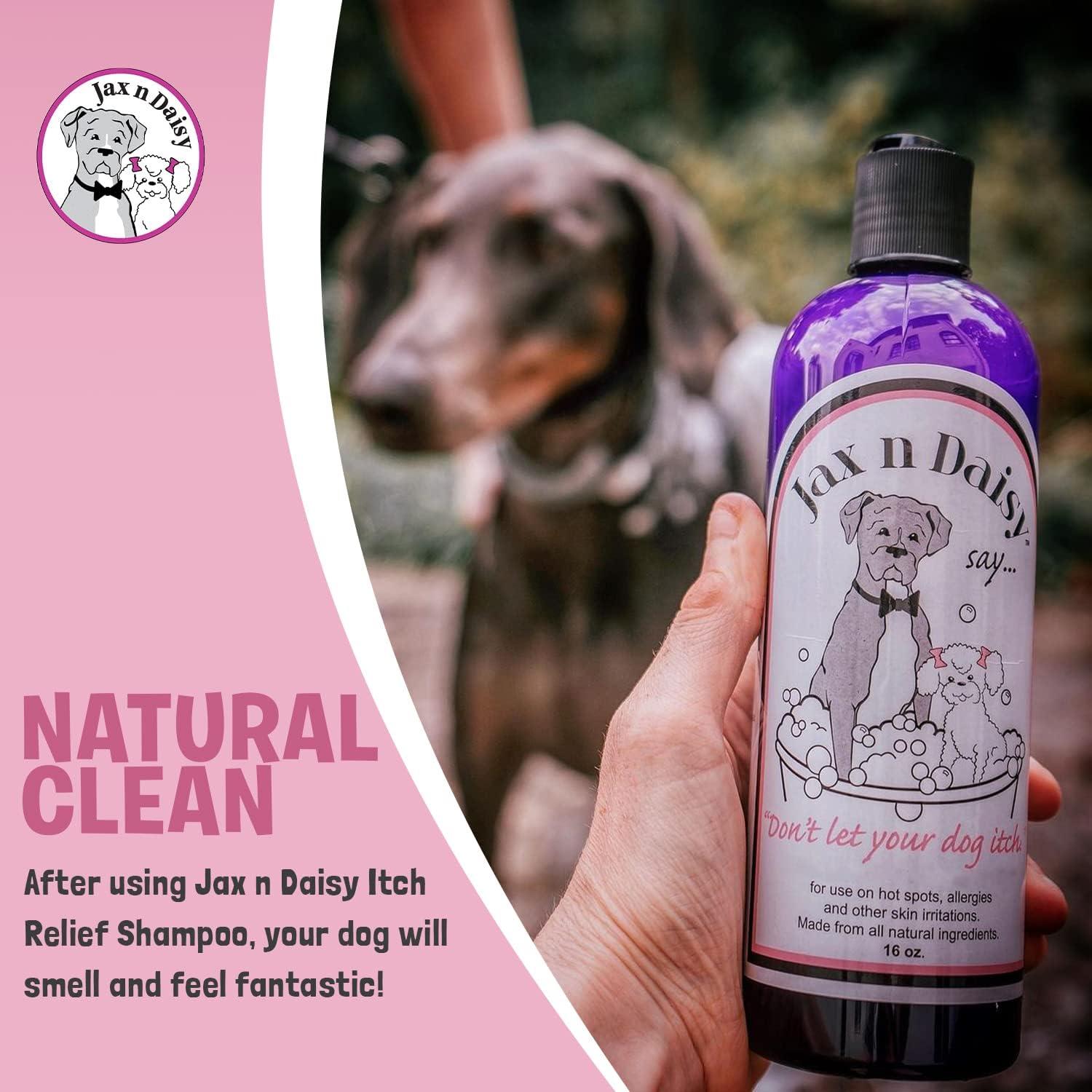 Champú para Perros Jax n Daisy 473ml - Suave para Alergias y Piel Sensible