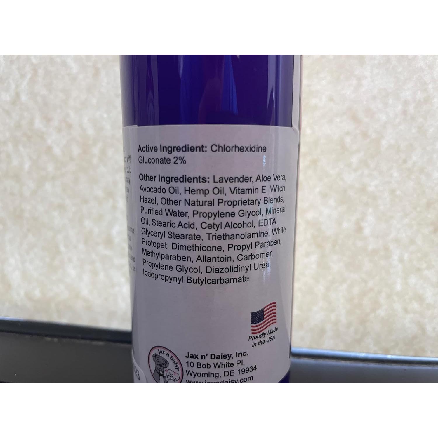Champú para Perros Jax n Daisy 473ml - Suave para Alergias y Piel Sensible