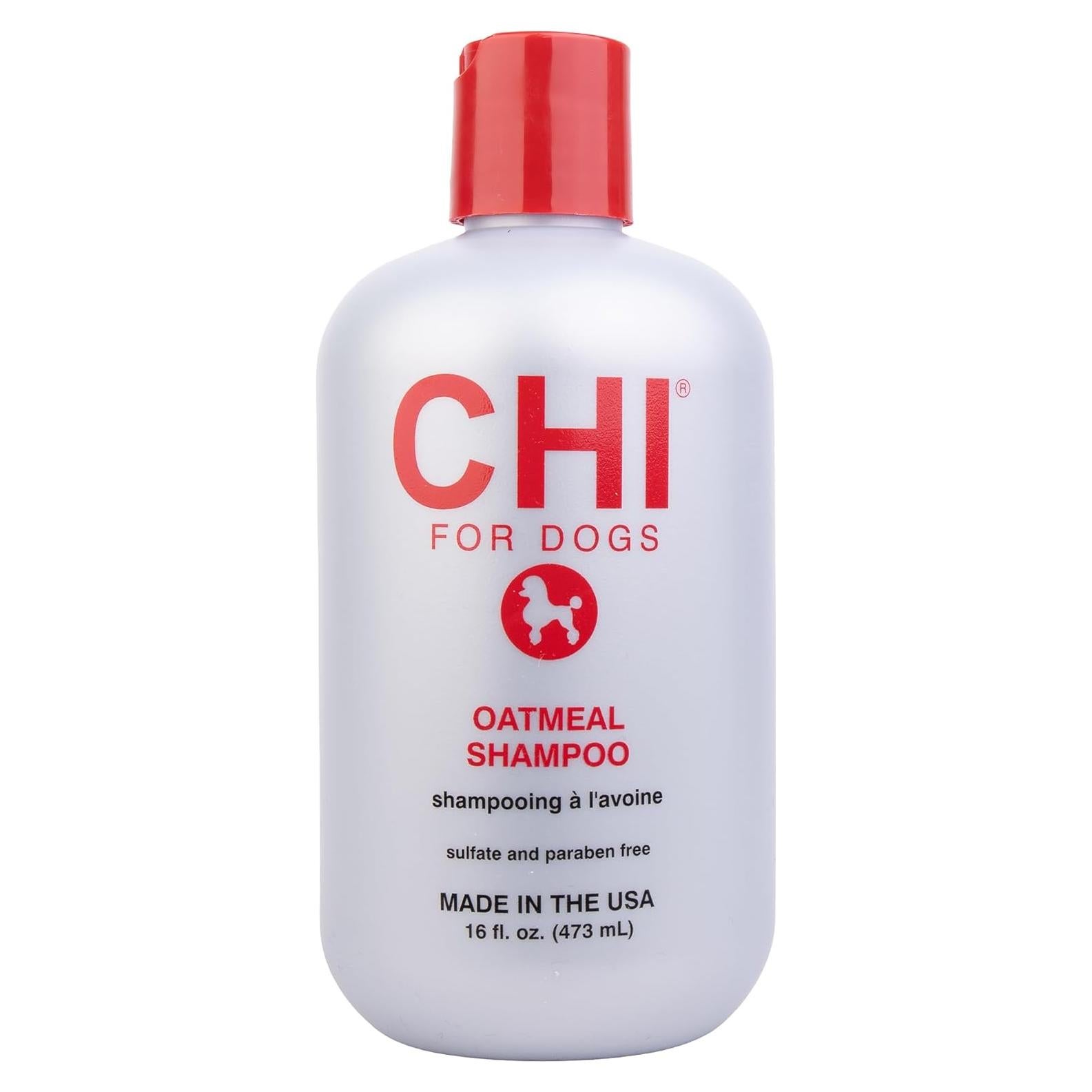 Champú para Perros CHI de Avena 473 ml - Hidratante y Suave