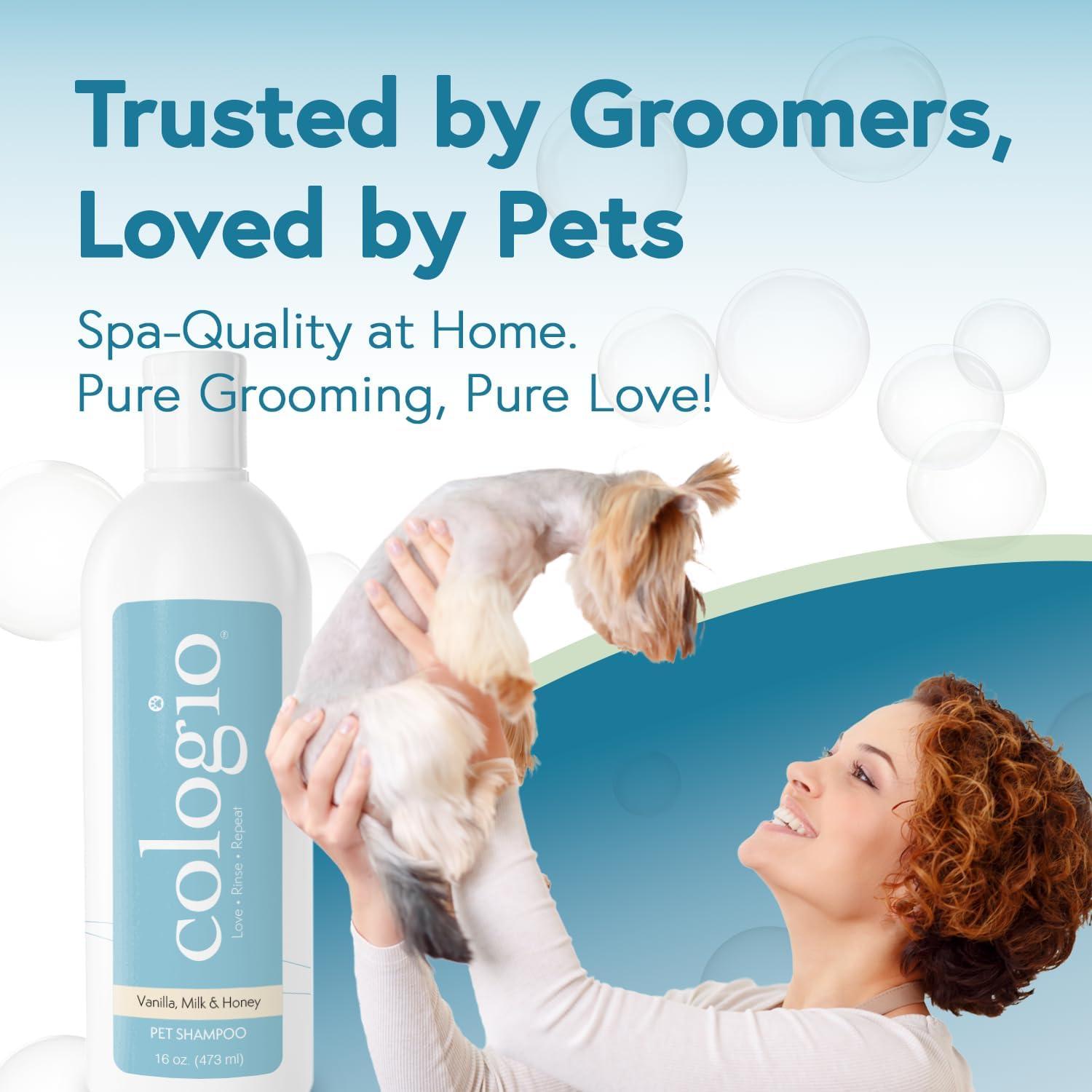 Champú Hidratante para Perros Cologio 453g Aroma Miel y Vainilla