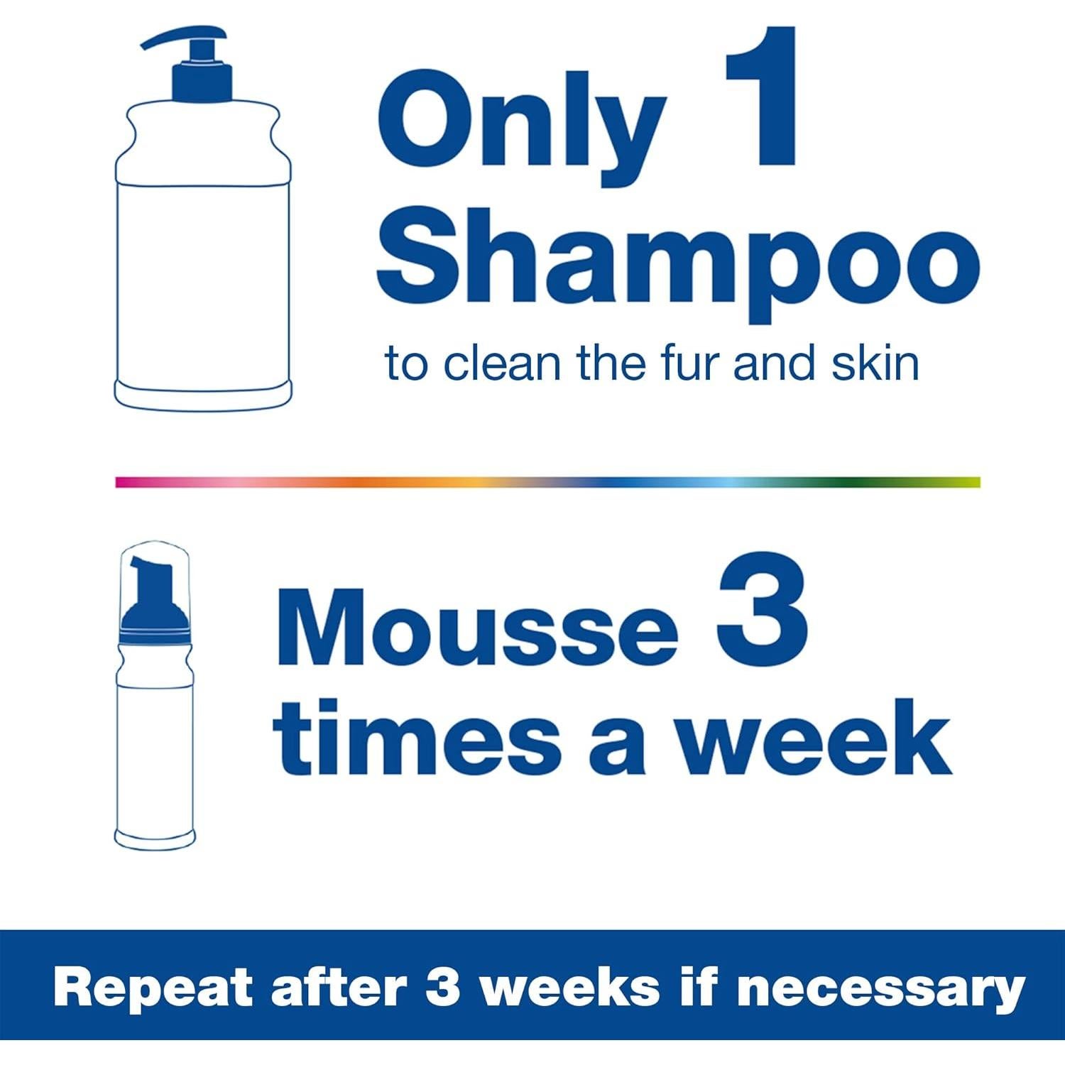 Douxo S3 Calm Mousse 150ml - Calmante para Piel Irritada Perros y Gatos