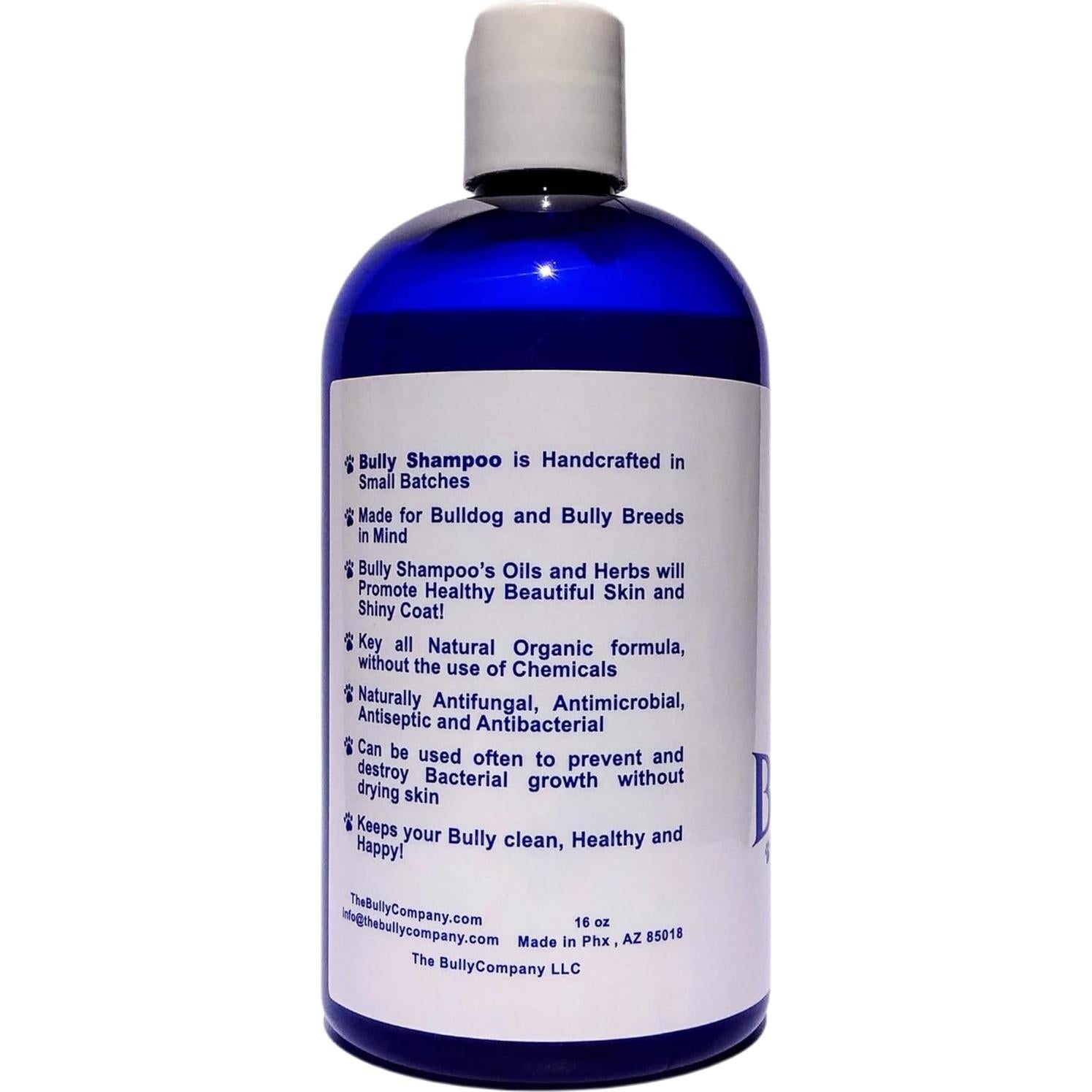 Champú Bully The Bully Company 500ml Orgánico para Bulldogs