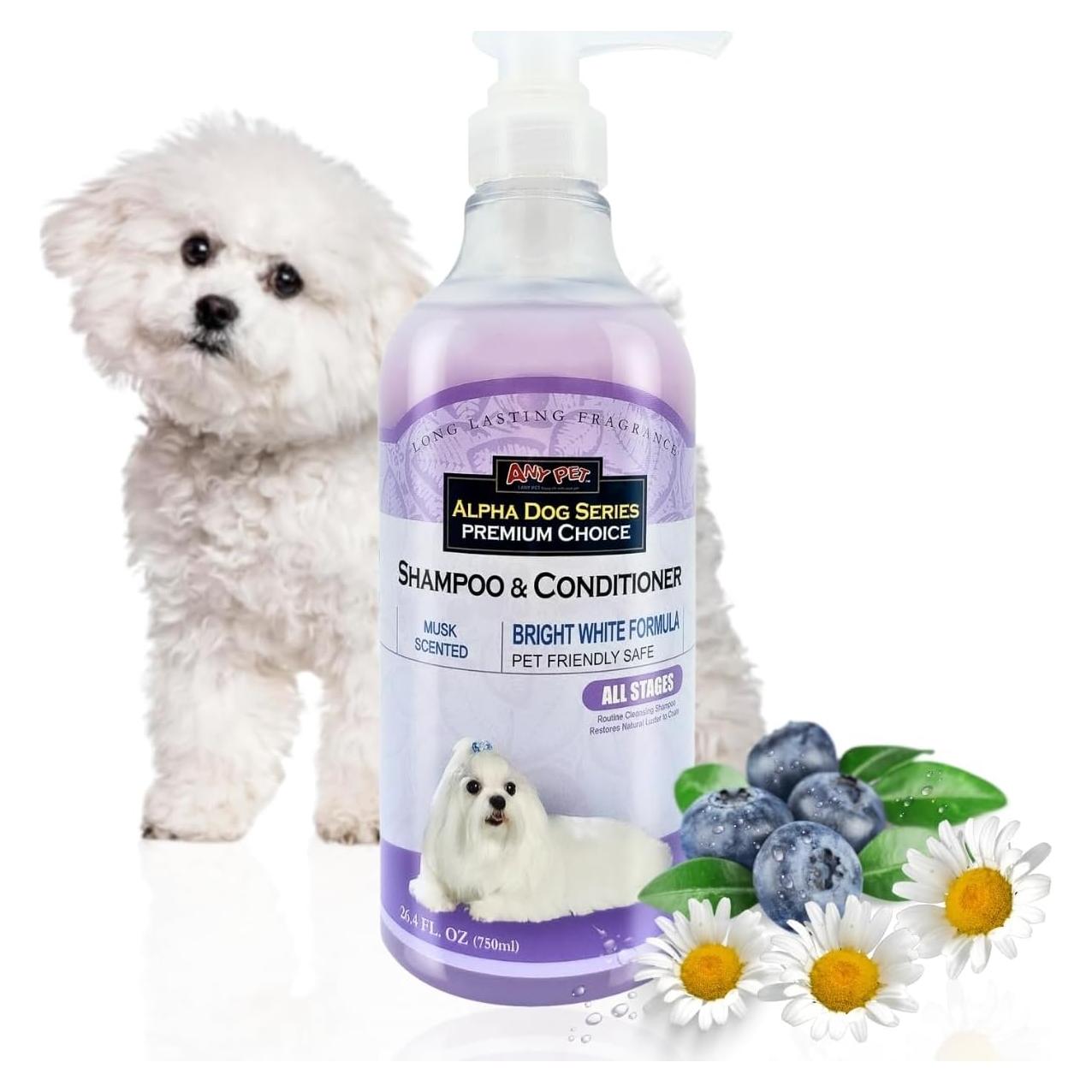 Champú y Acondicionador Natural Alpha Dog 2 en 1 748 ml