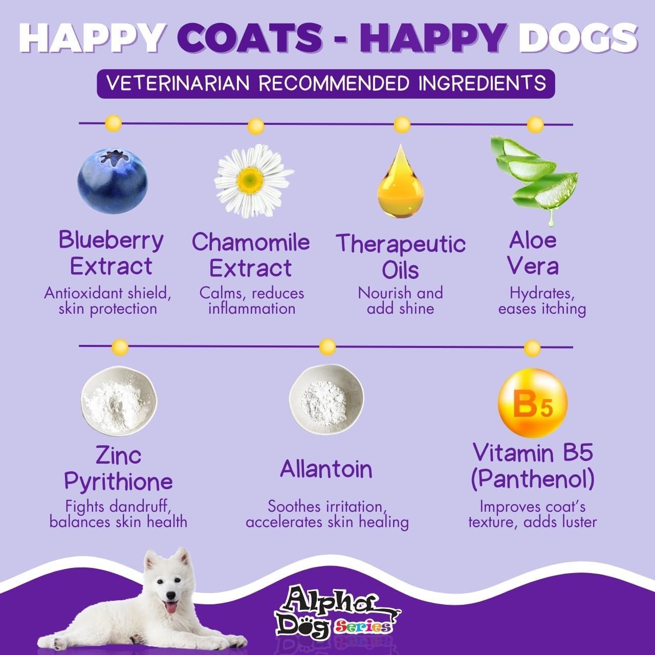 Champú y Acondicionador Natural Alpha Dog 2 en 1 748 ml