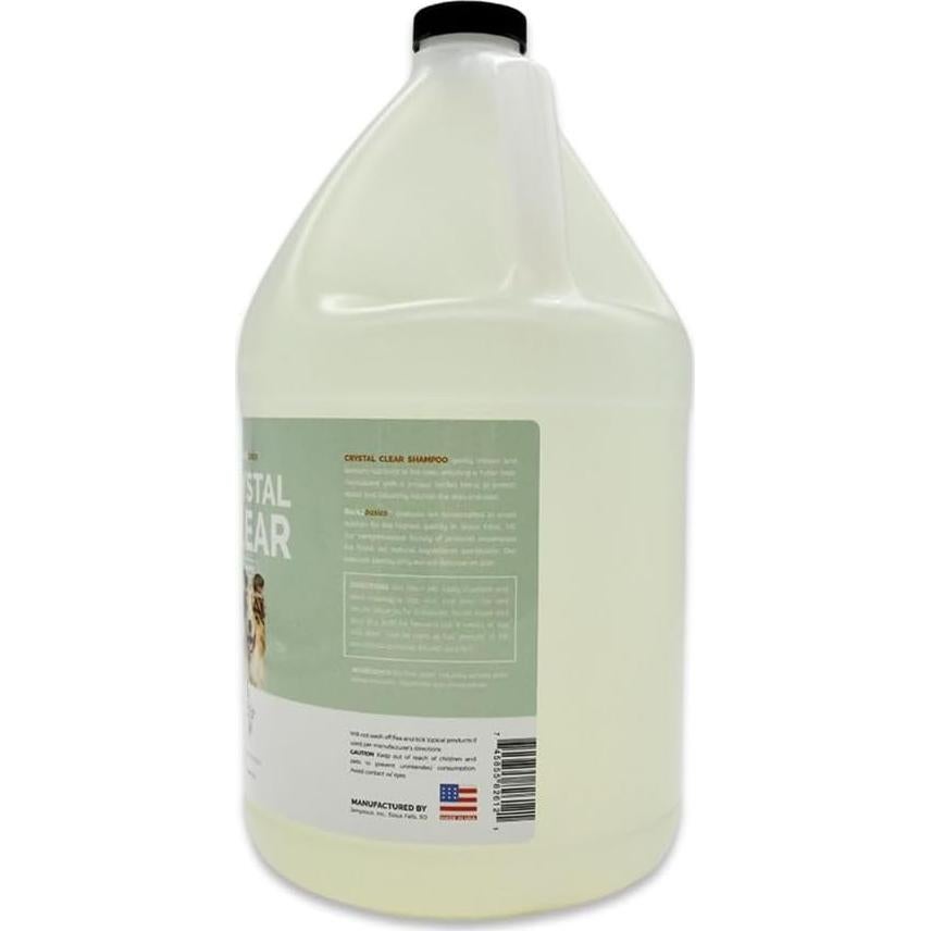 Champú para Perros Bark2Basics Crystal Clear 3.89 kg - Natural