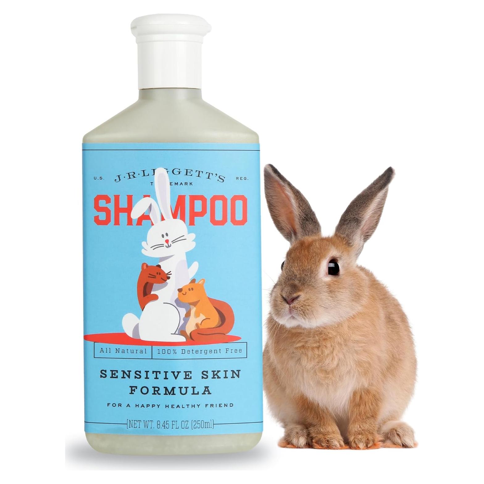 Champú Líquido Natural JR Liggett para Animales Pequeños 250ml