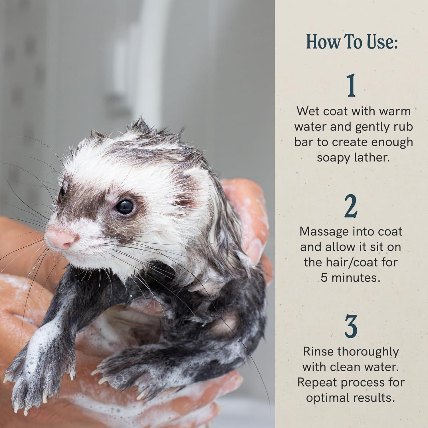 Champú Líquido Natural JR Liggett para Animales Pequeños 250ml