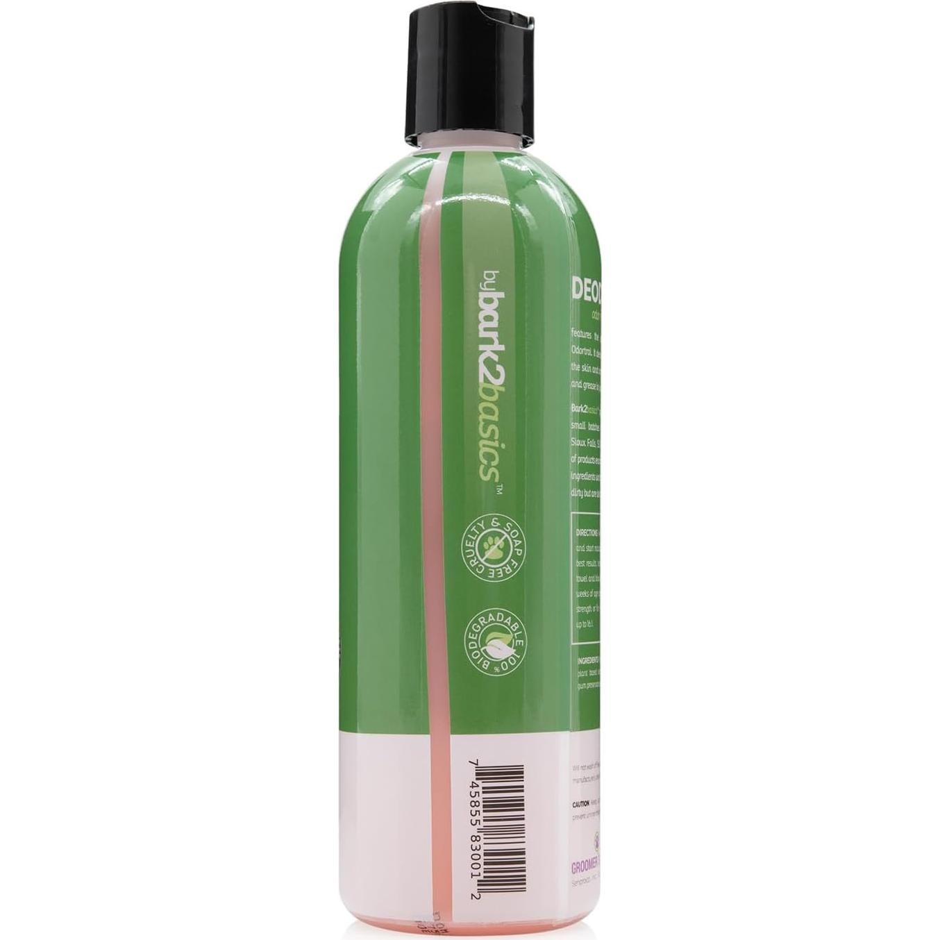 Champú Desodorante para Perros Bark2Basics 473 ml - Neutralizador de Olores