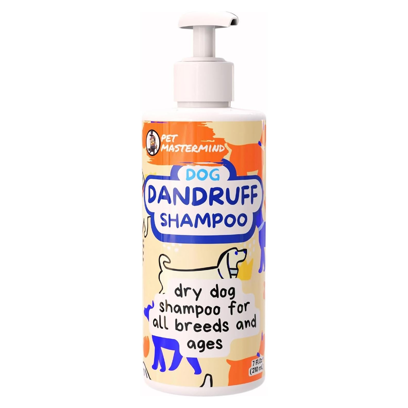 Champú Seco para Perros Pet MasterMind - Sin Agua, Sin Fragancia, Hidratante