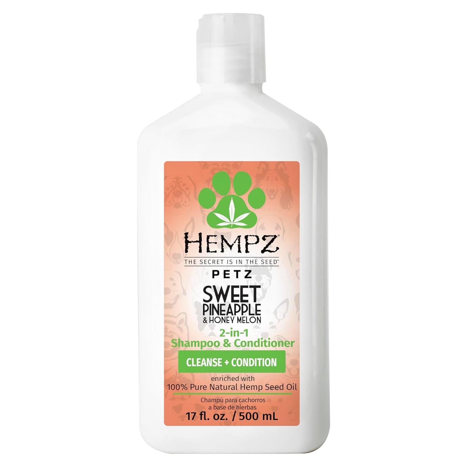 Champú y Acondicionador 2 en 1 Hempz Petz 502 ml Piña Melón