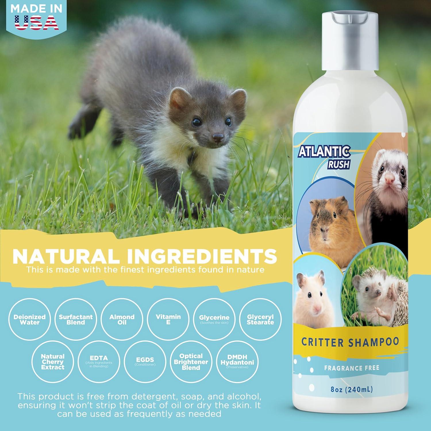 Champú Critter Atlantic Rush 227 g para Mascotas Pequeñas