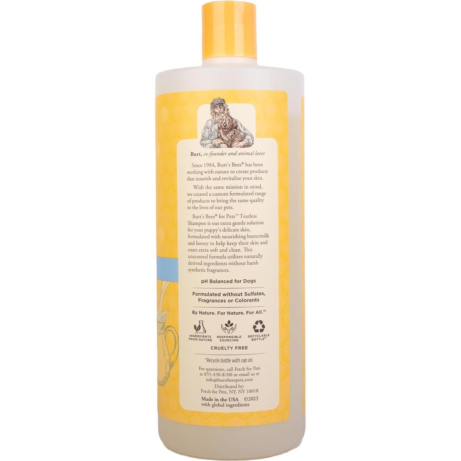 Champú para Cachorros Sin Llorar Burt's Bees 946 ml Natural