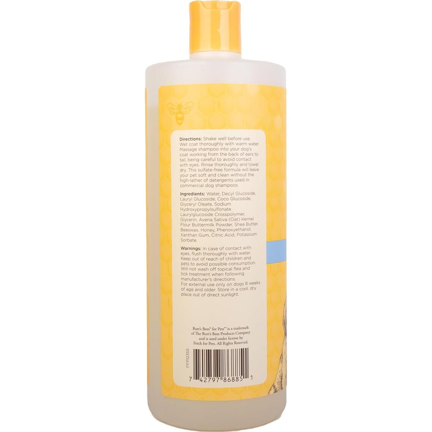 Champú para Cachorros Sin Llorar Burt's Bees 946 ml Natural