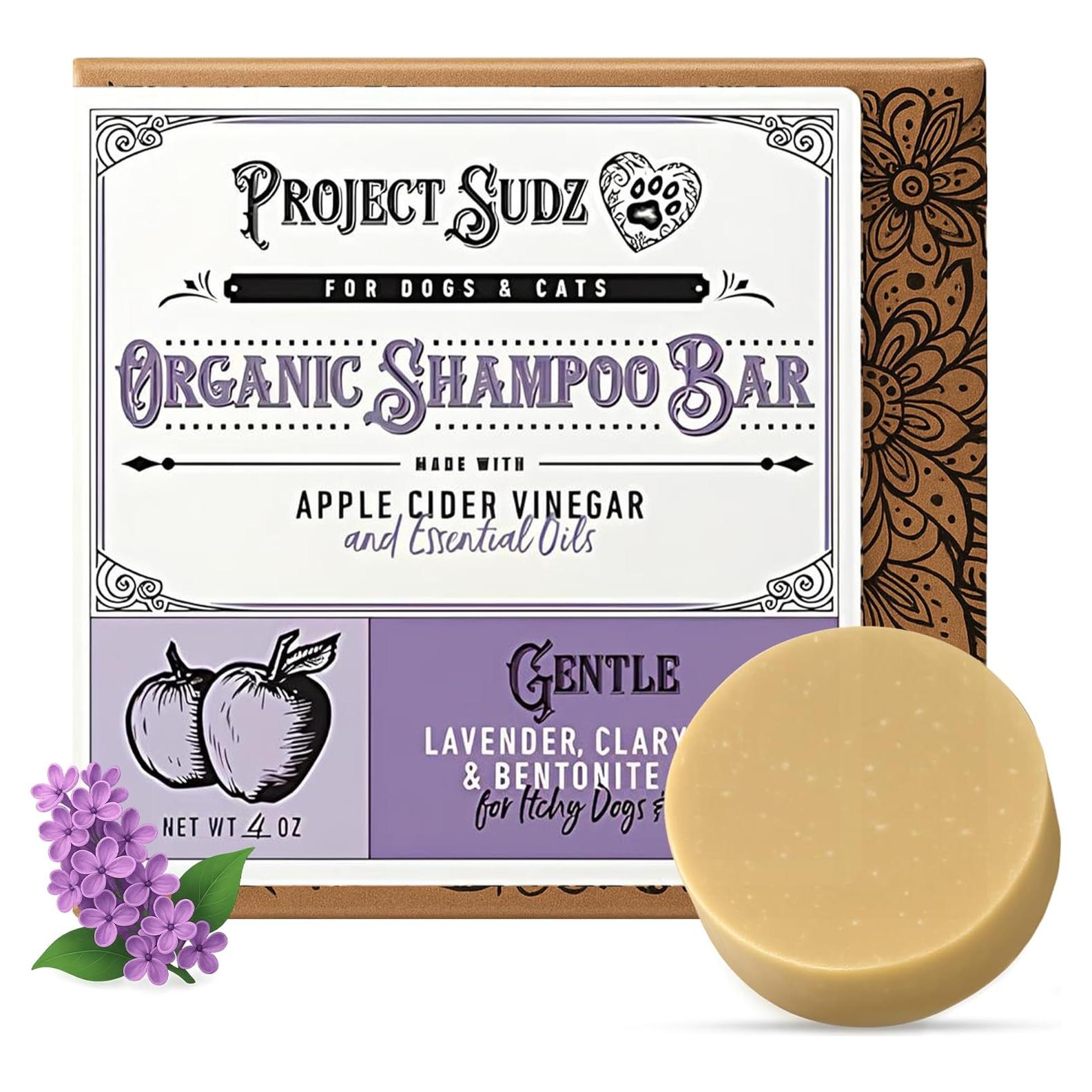 Champú Natural en Barra Project Sudz para Perros 280g