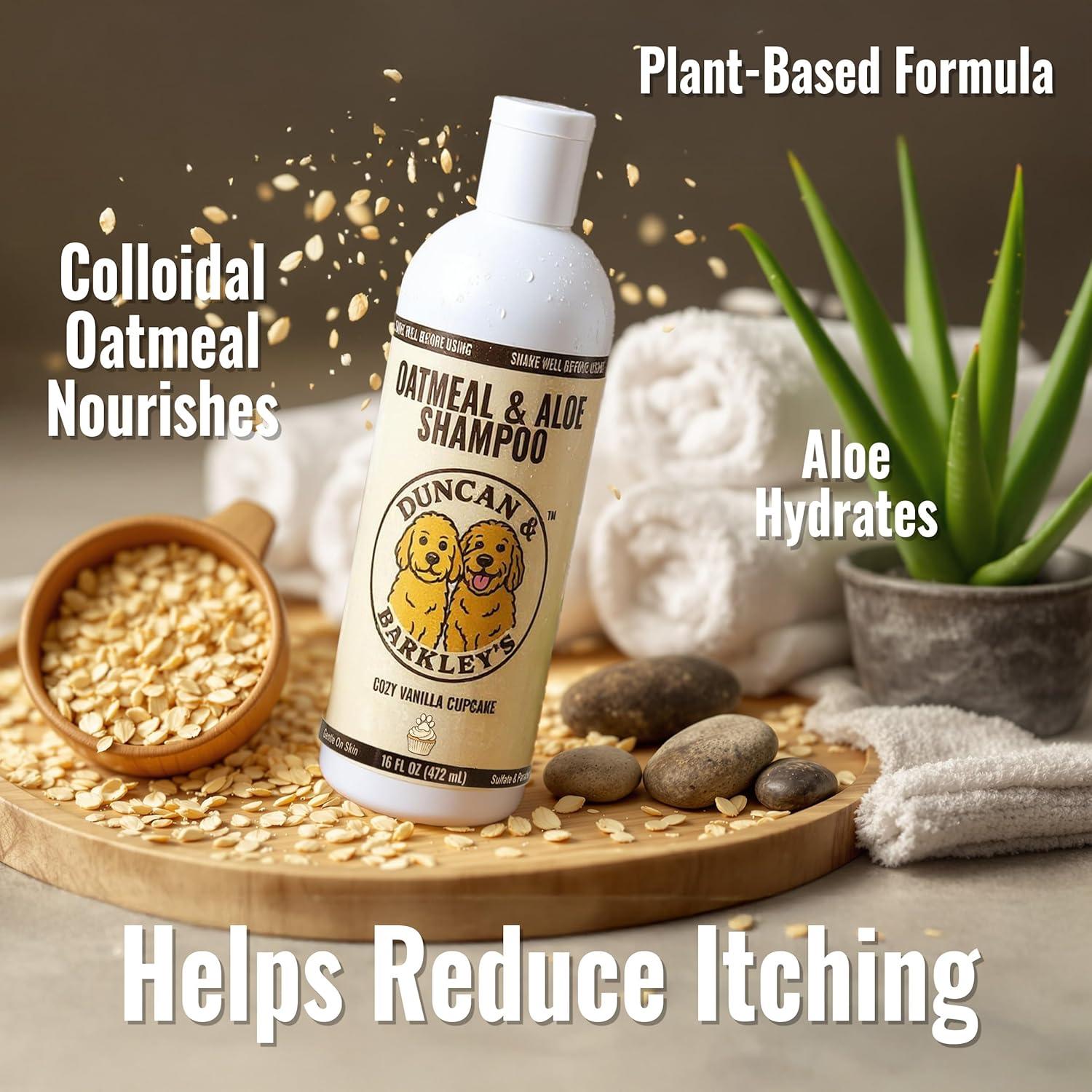 Set Champú y Acondicionador Avena y Aloe Duncan & Barkley 473ml