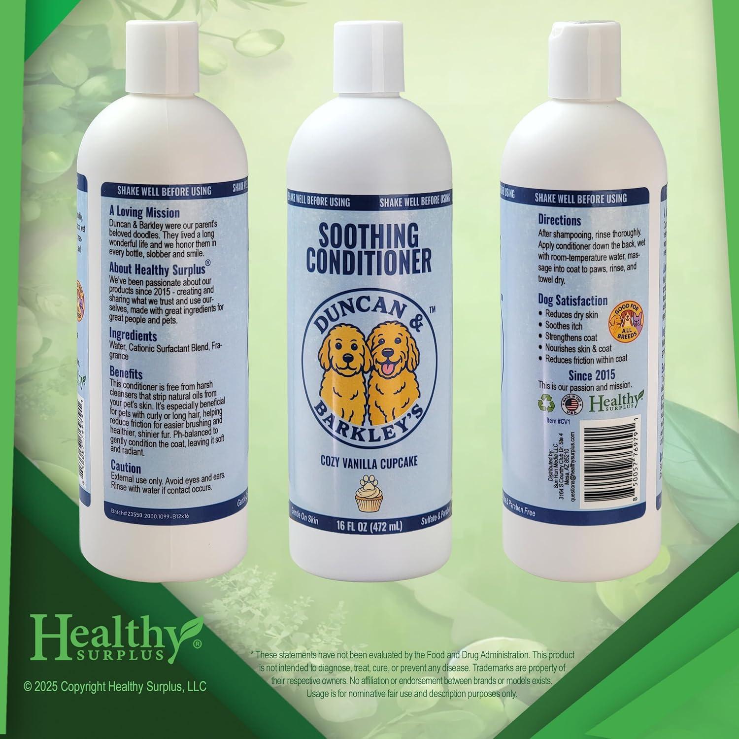 Set Champú y Acondicionador Avena y Aloe Duncan & Barkley 473ml