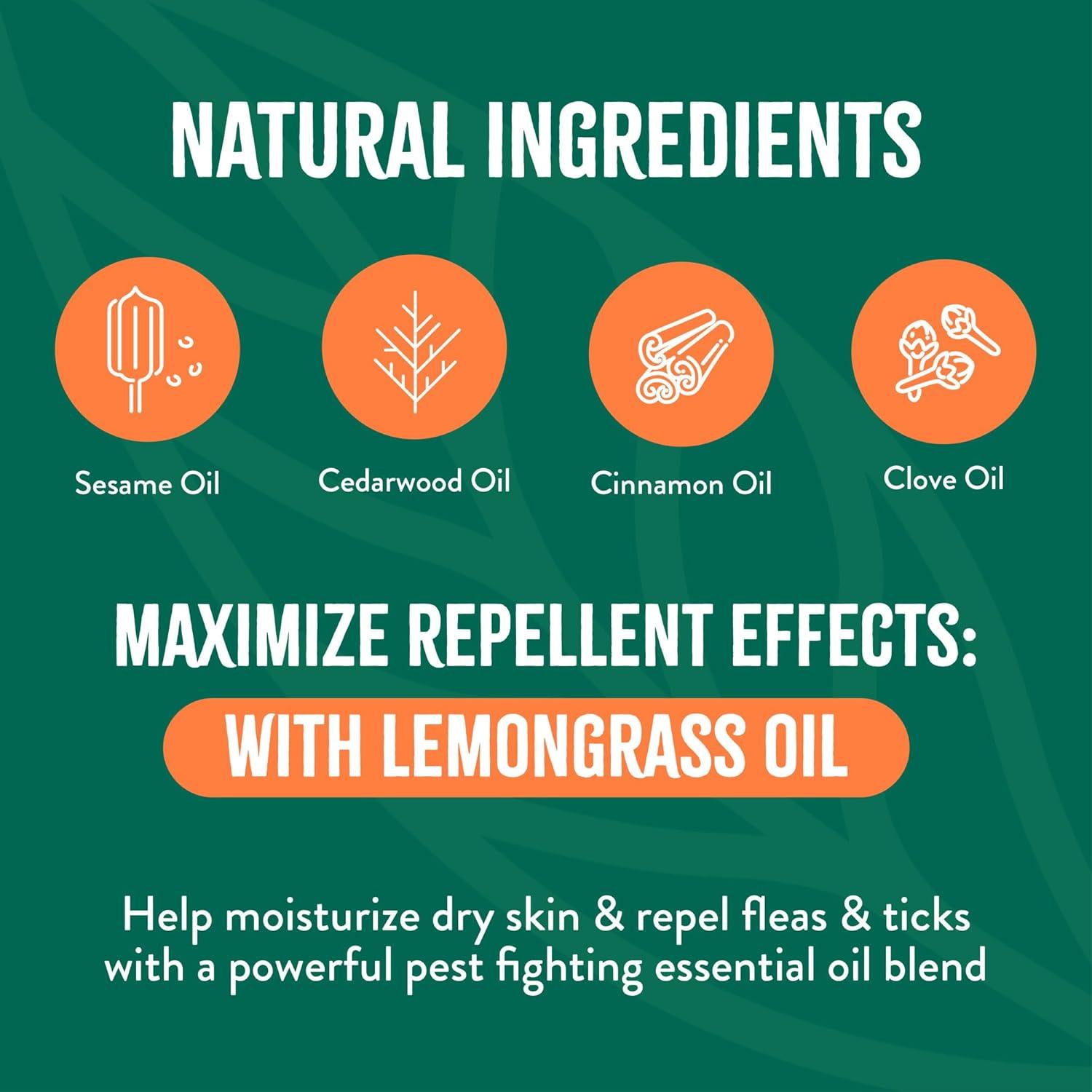 Champú TropiClean para Perros contra Pulgas y Garrapatas 567 g