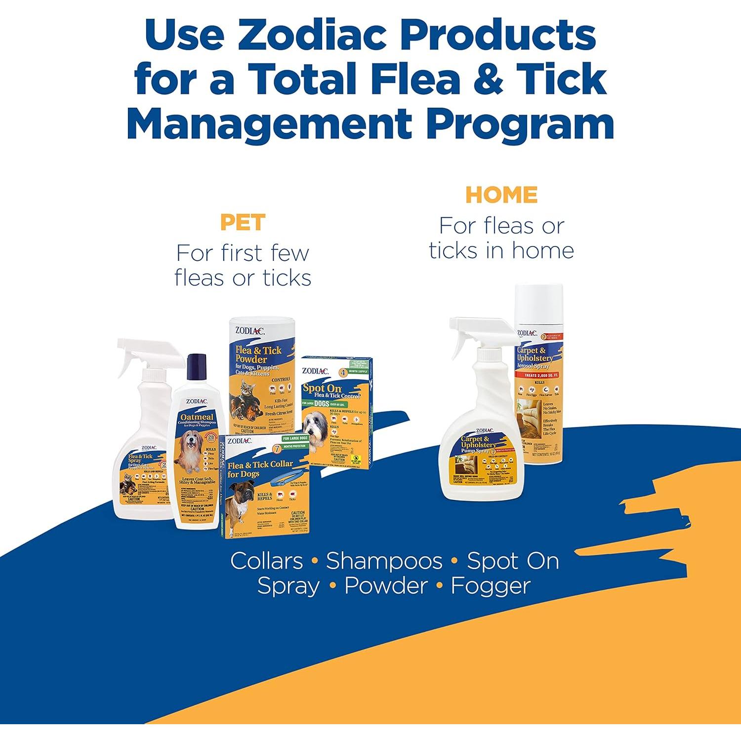 Champú Acondicionador de Avena Zodiac para Perros 510g