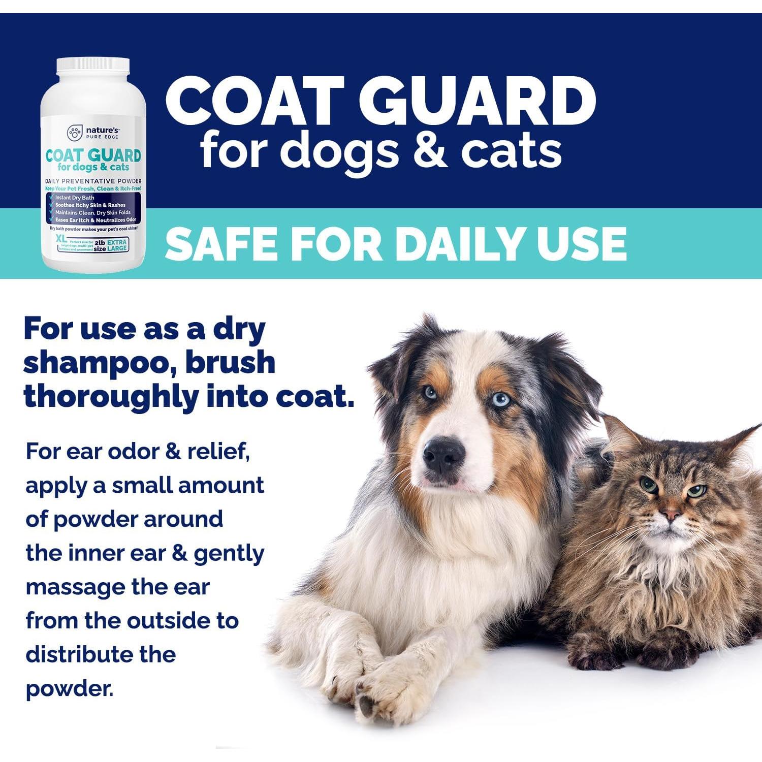 Champú Seco para Perros Pure Native Edge 0.91 kg Anticaspa