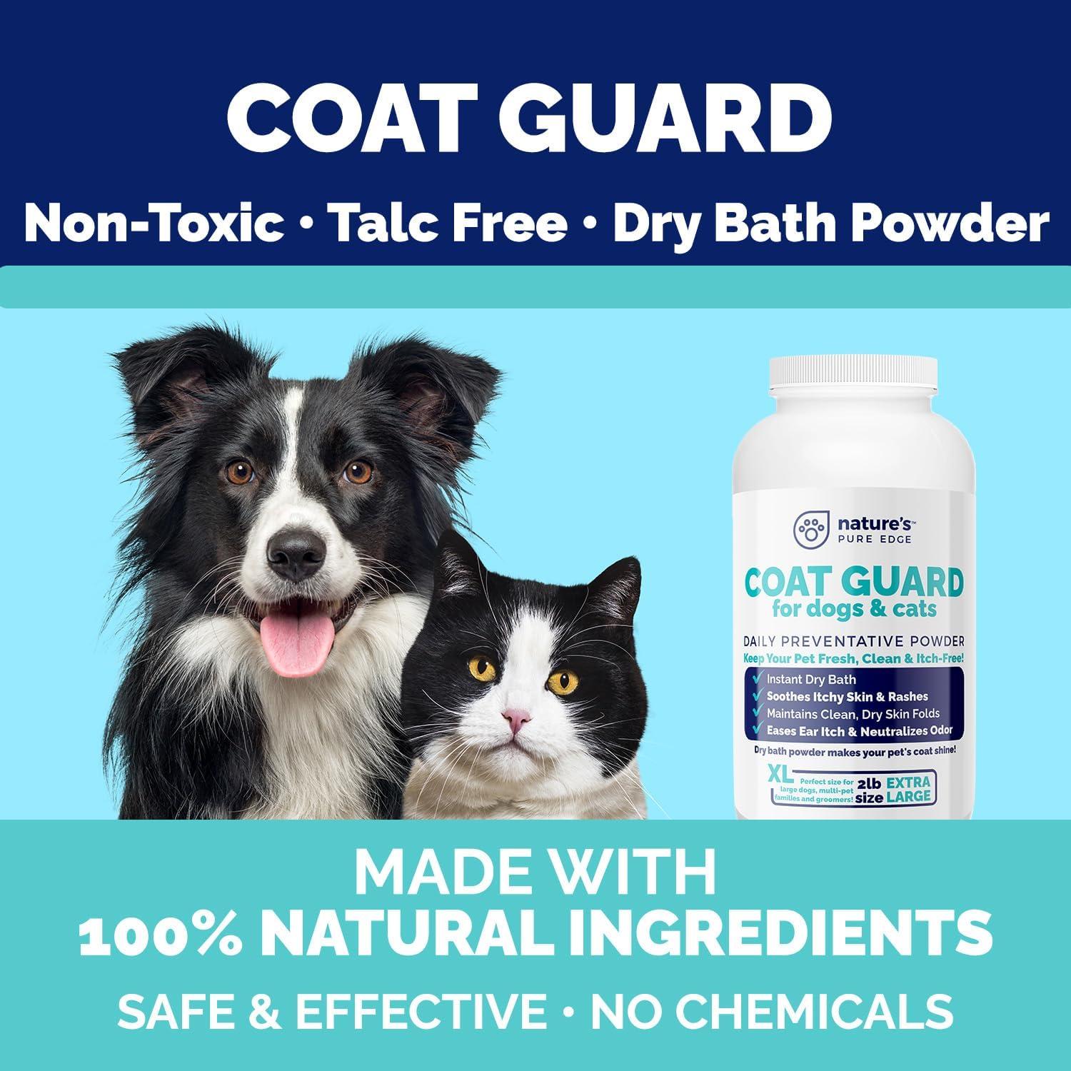 Champú Seco para Perros Pure Native Edge 0.91 kg Anticaspa