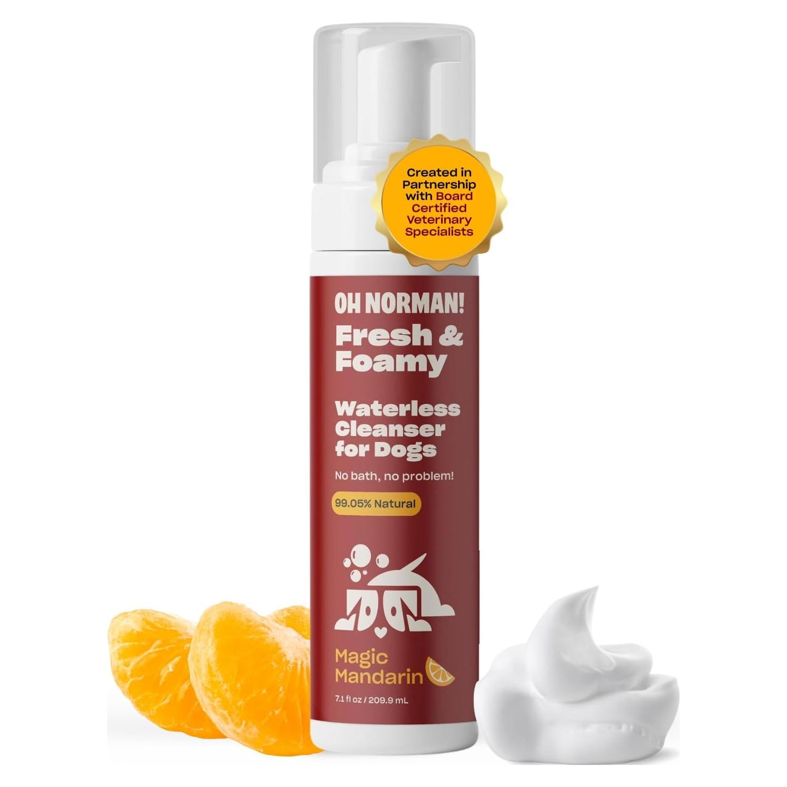 Champú Seco Hipoalergénico para Perros Oh Norman! 210 ml