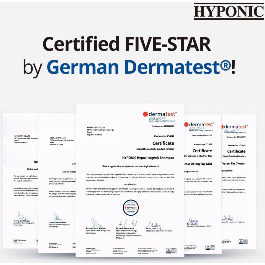 Champú Hipoalergénico HYPONIC para Perros 287 g - Piel Sensible