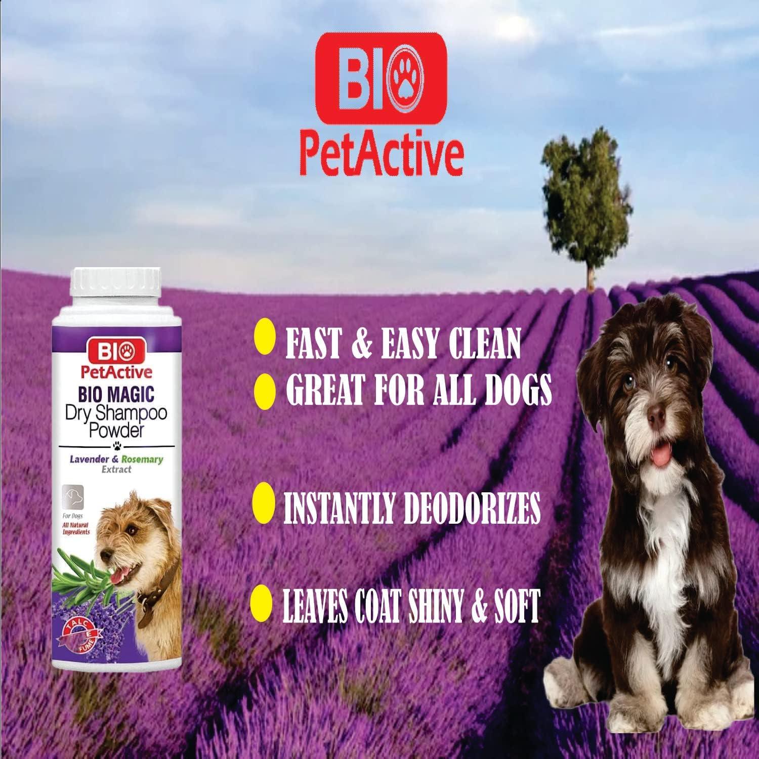 Champú Seco Bio Magic para Perros 150 g - Lavanda y Romero