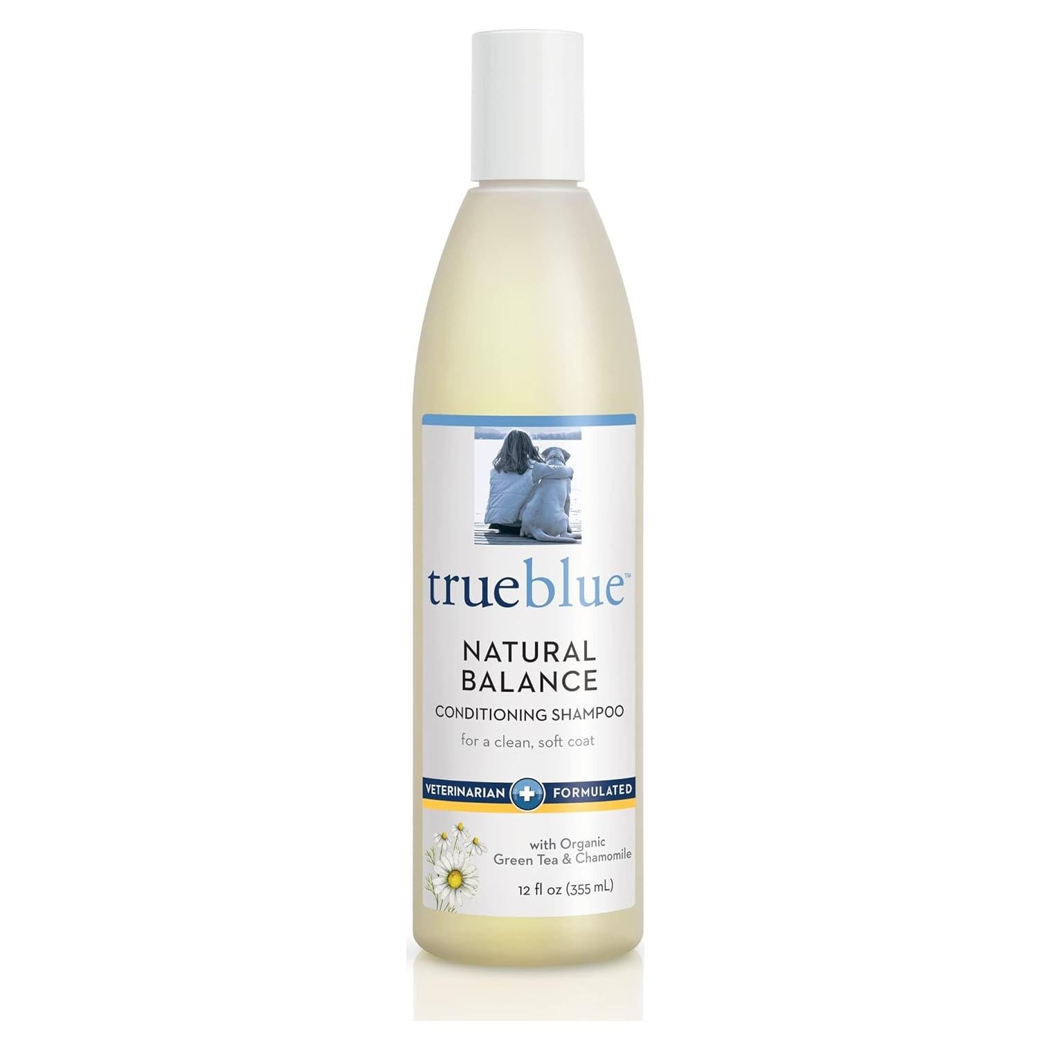 Champú Natural TrueBlue para Perros 354 ml - Té Verde y Manzanilla