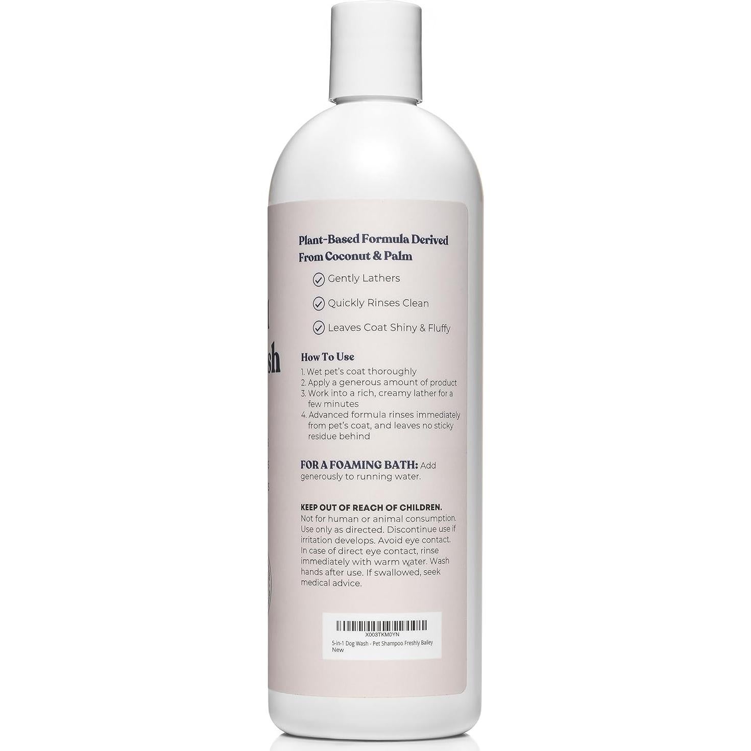 Champú y Acondicionador 5 en 1 Freshly Bailey 453g