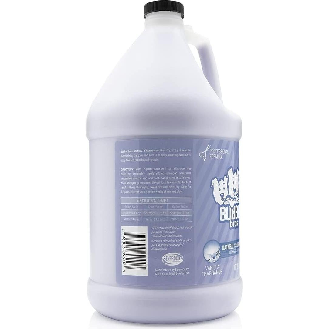 Champú para Perros Bubble Bros Avena 3.78 L Hidratante